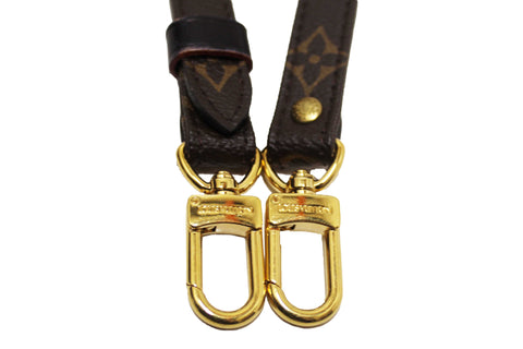 Authentic Louis Vuitton Classic Monogram Canvas 16mm Adjustable Shoulder Strap