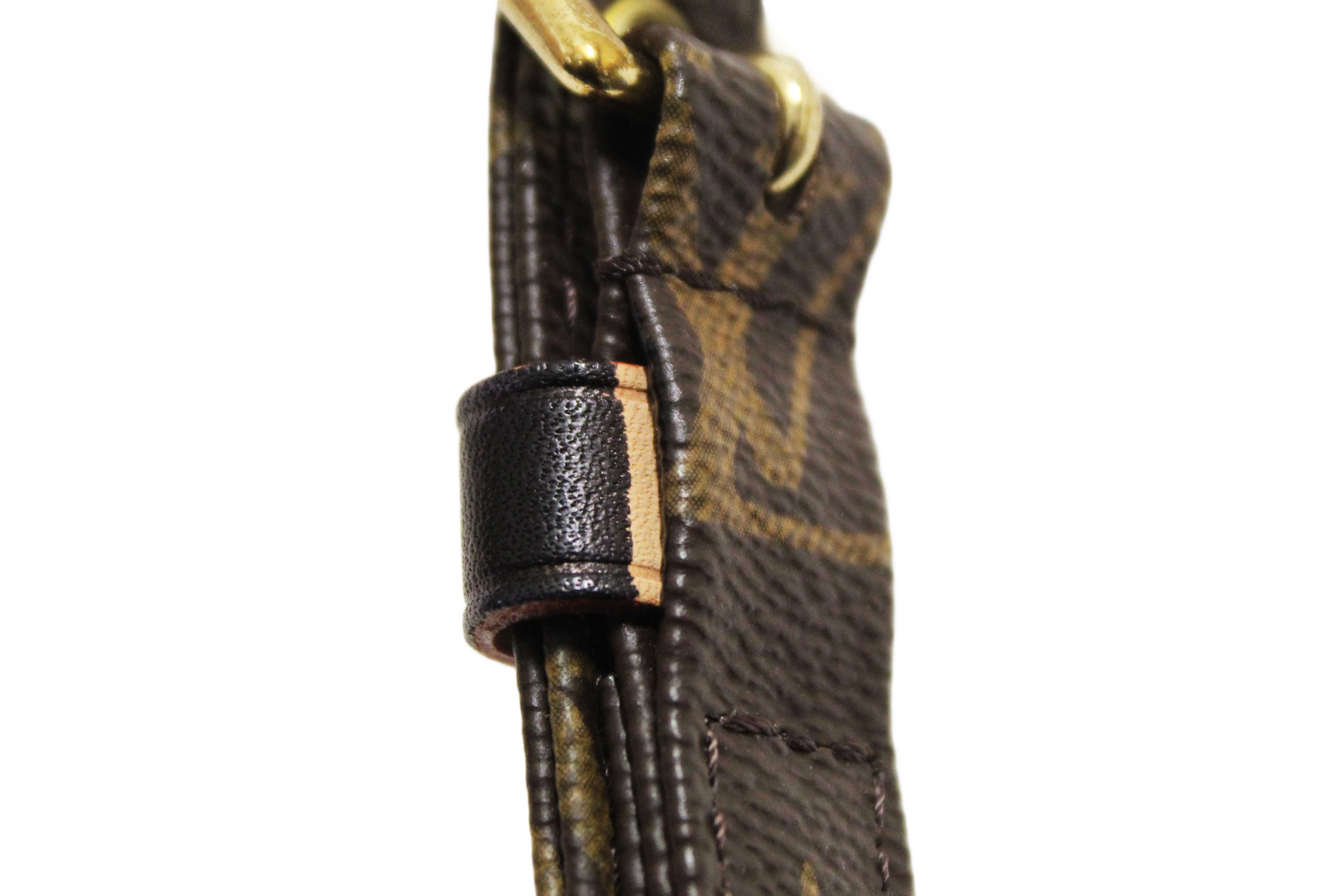 Authentic Louis Vuitton Classic Monogram Canvas 16mm Adjustable Shoulder Strap