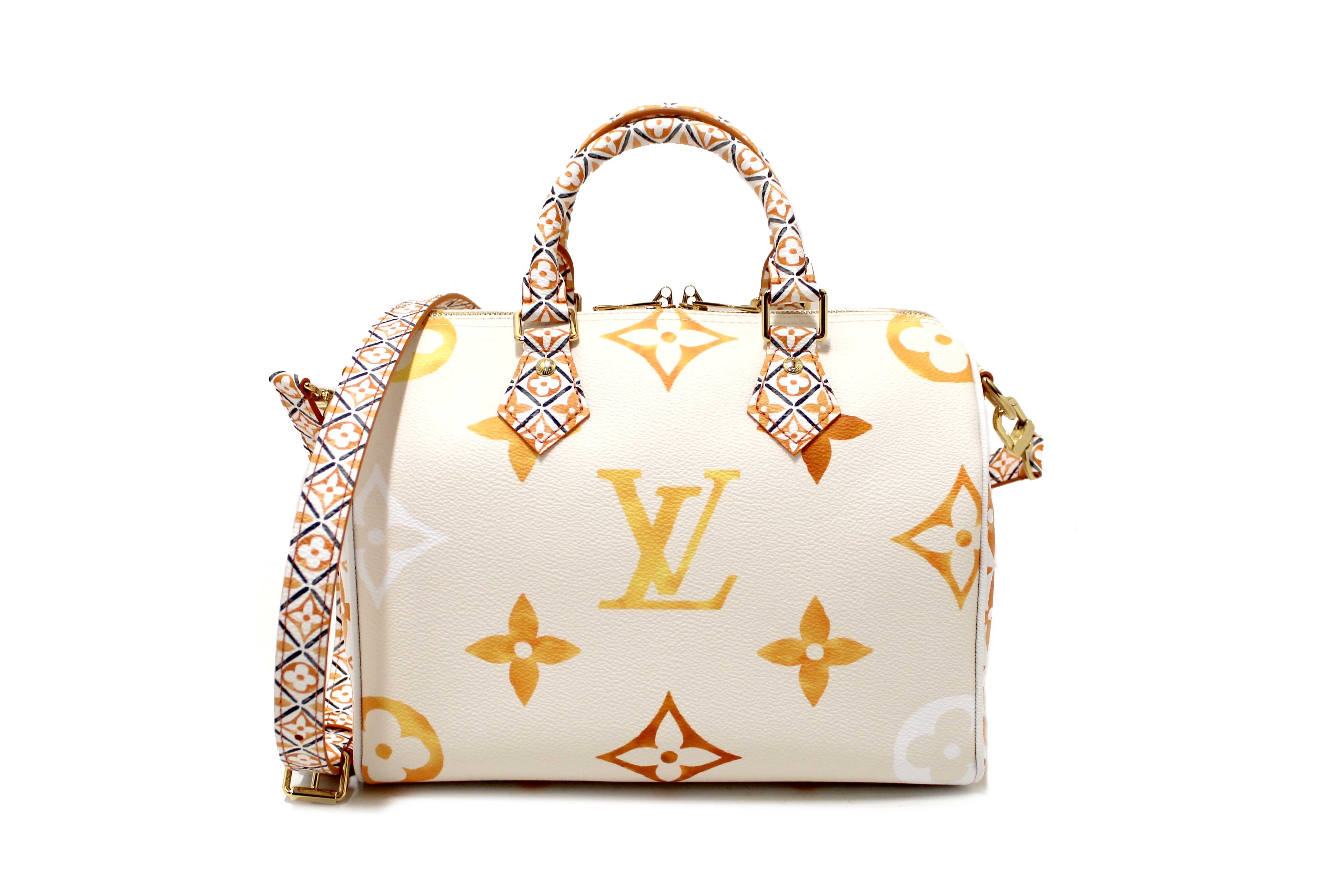 Authentic NEW Louis Vuitton Limited Edition Beige/Orange Monogram