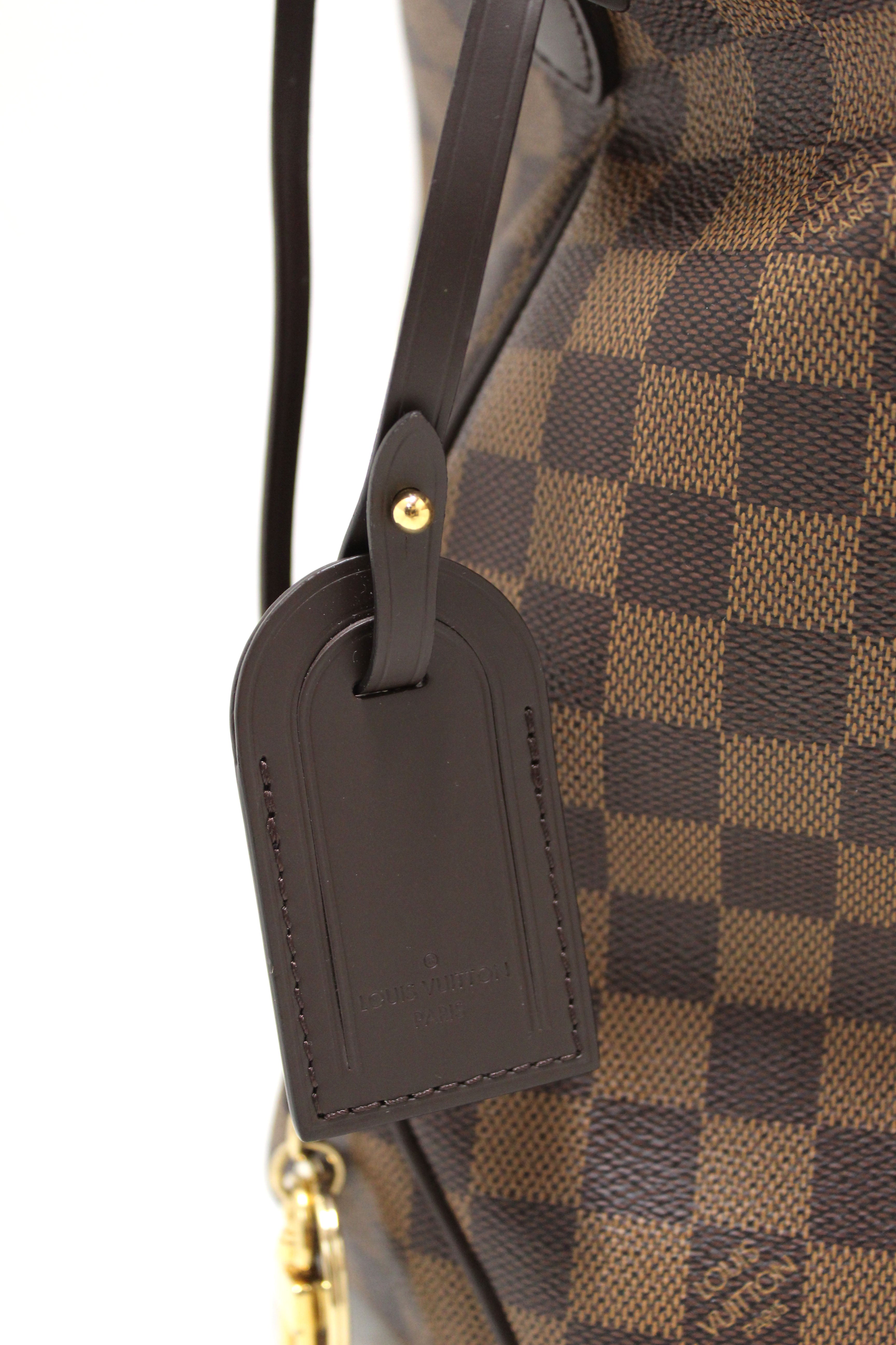 Authentic Louis Vuitton Damier Ebene Delightful MM Hobo Shoulder Bag