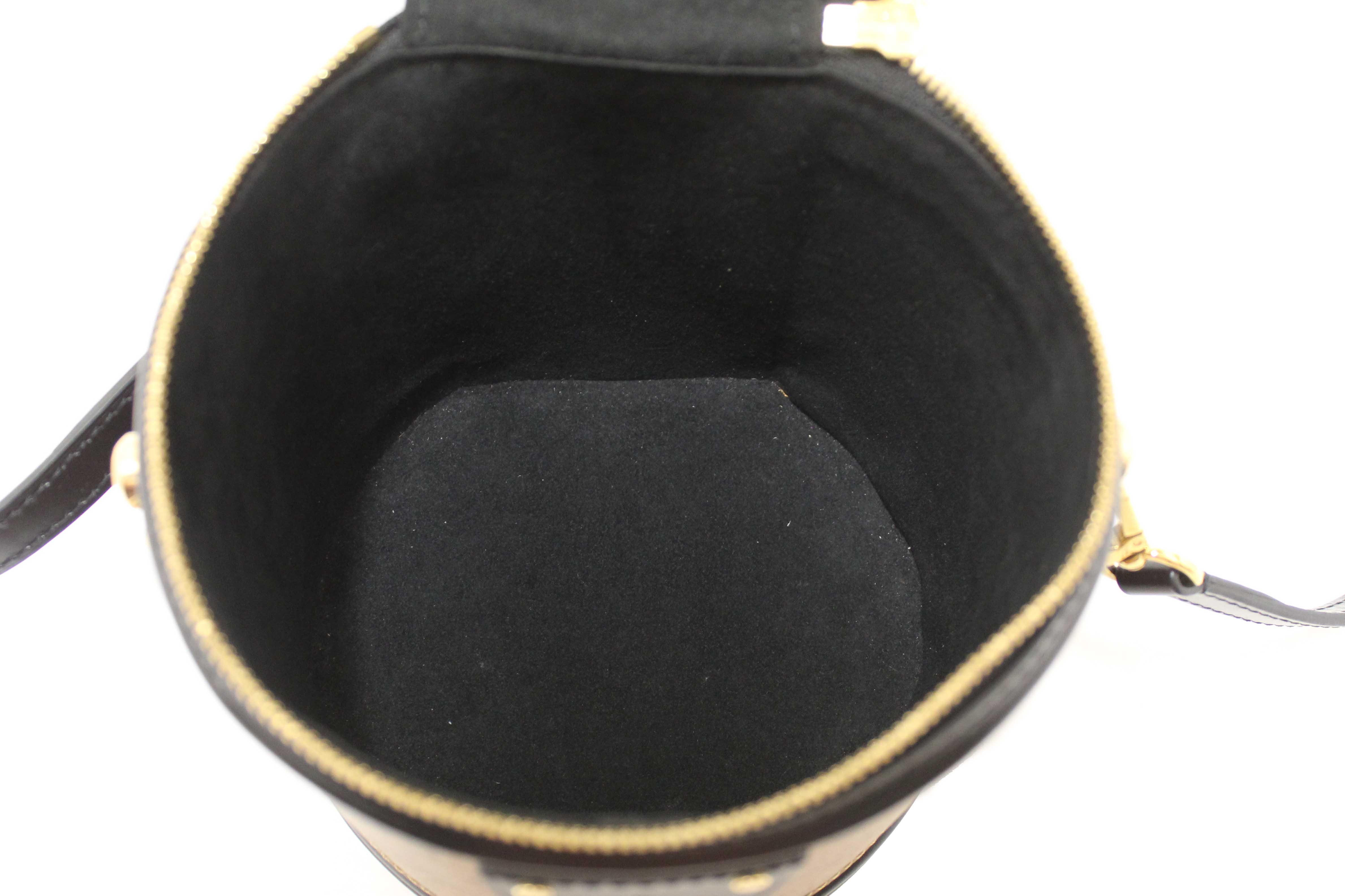 Authentic Louis Vuitton Monogram Reverse Canvas Cannes Vanity Bag