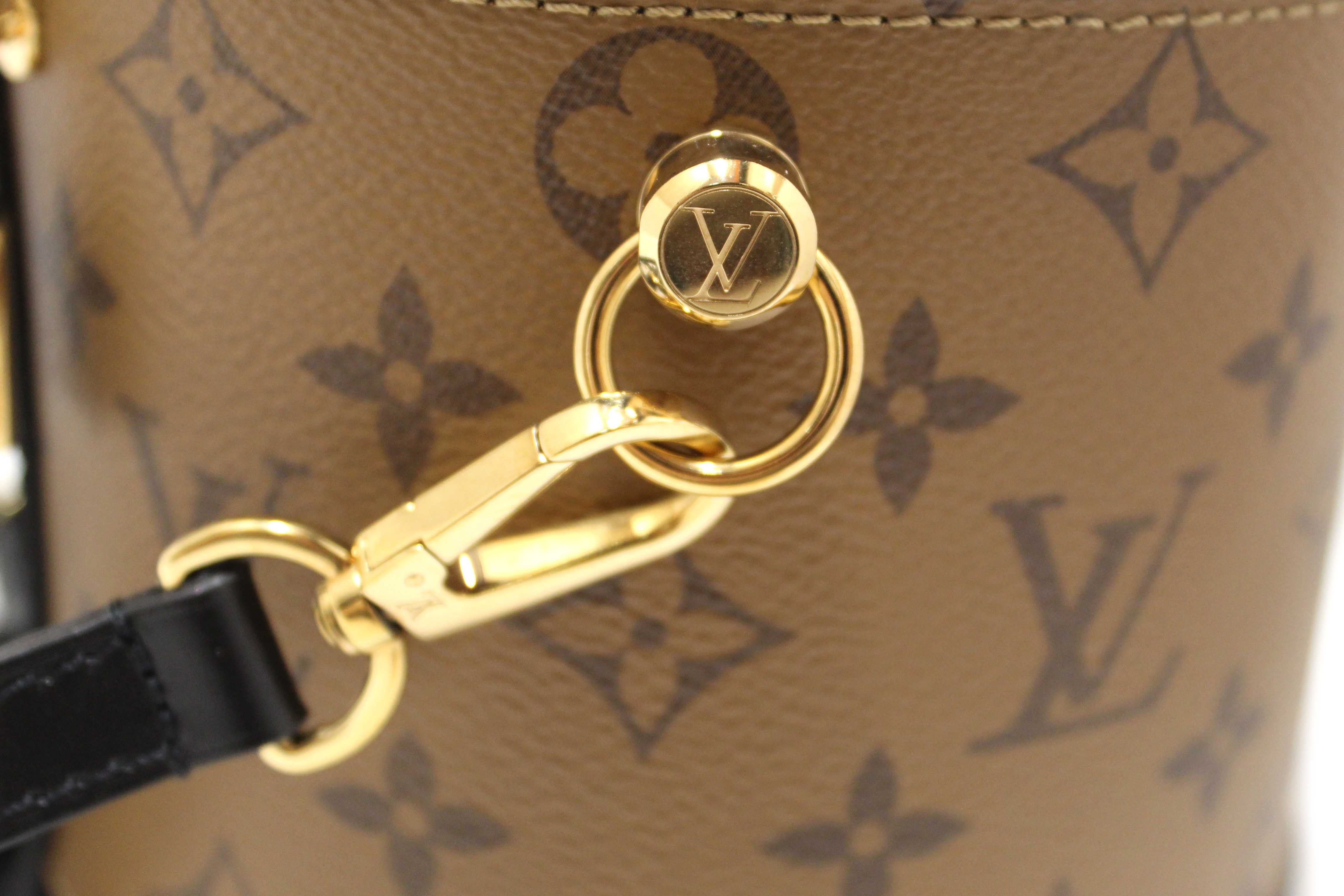 Authentic Louis Vuitton Monogram Reverse Canvas Cannes Vanity Bag