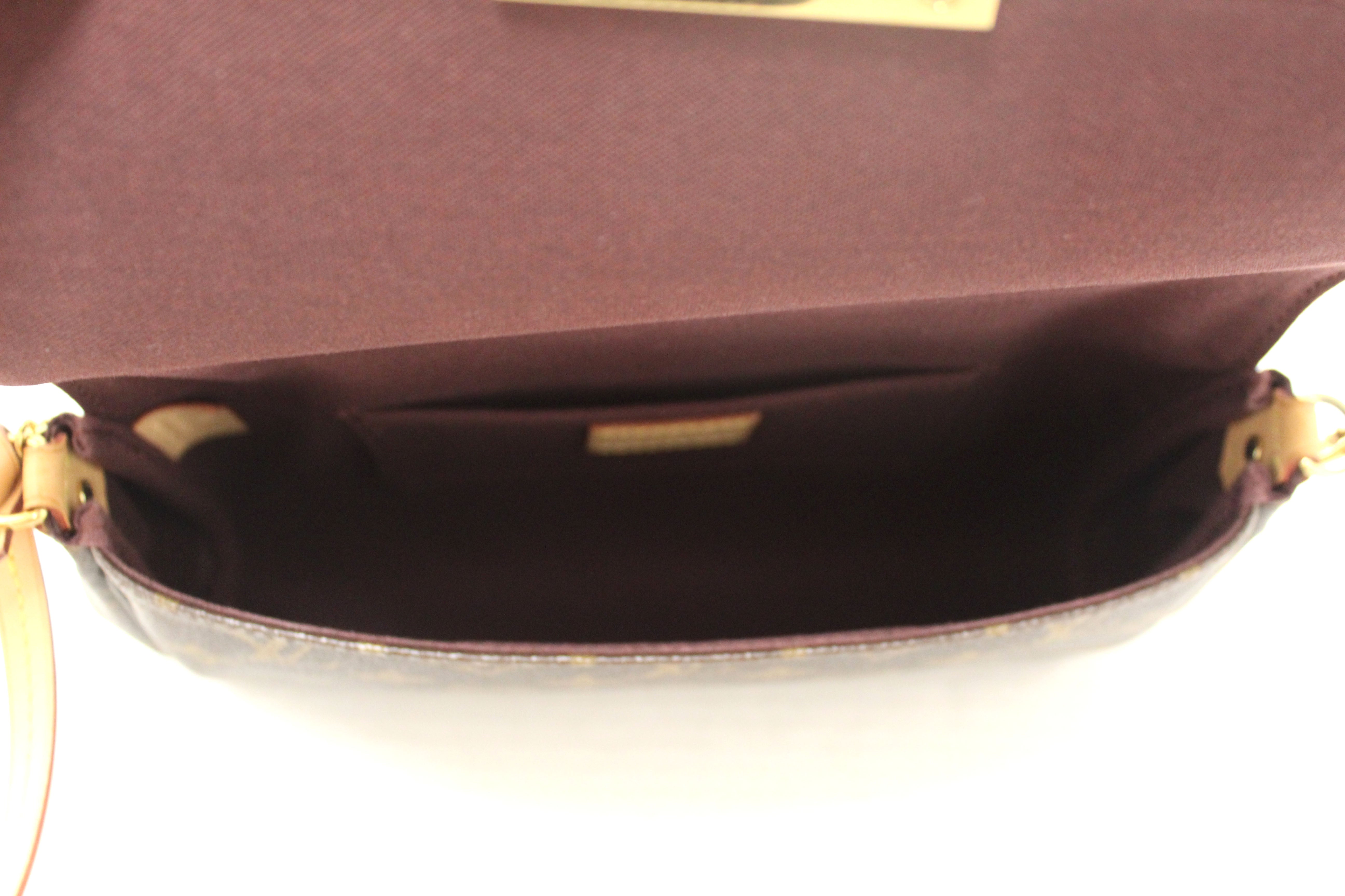 Authentic Louis Vuitton Classic Monogram Favorite MM Crossbody Bag