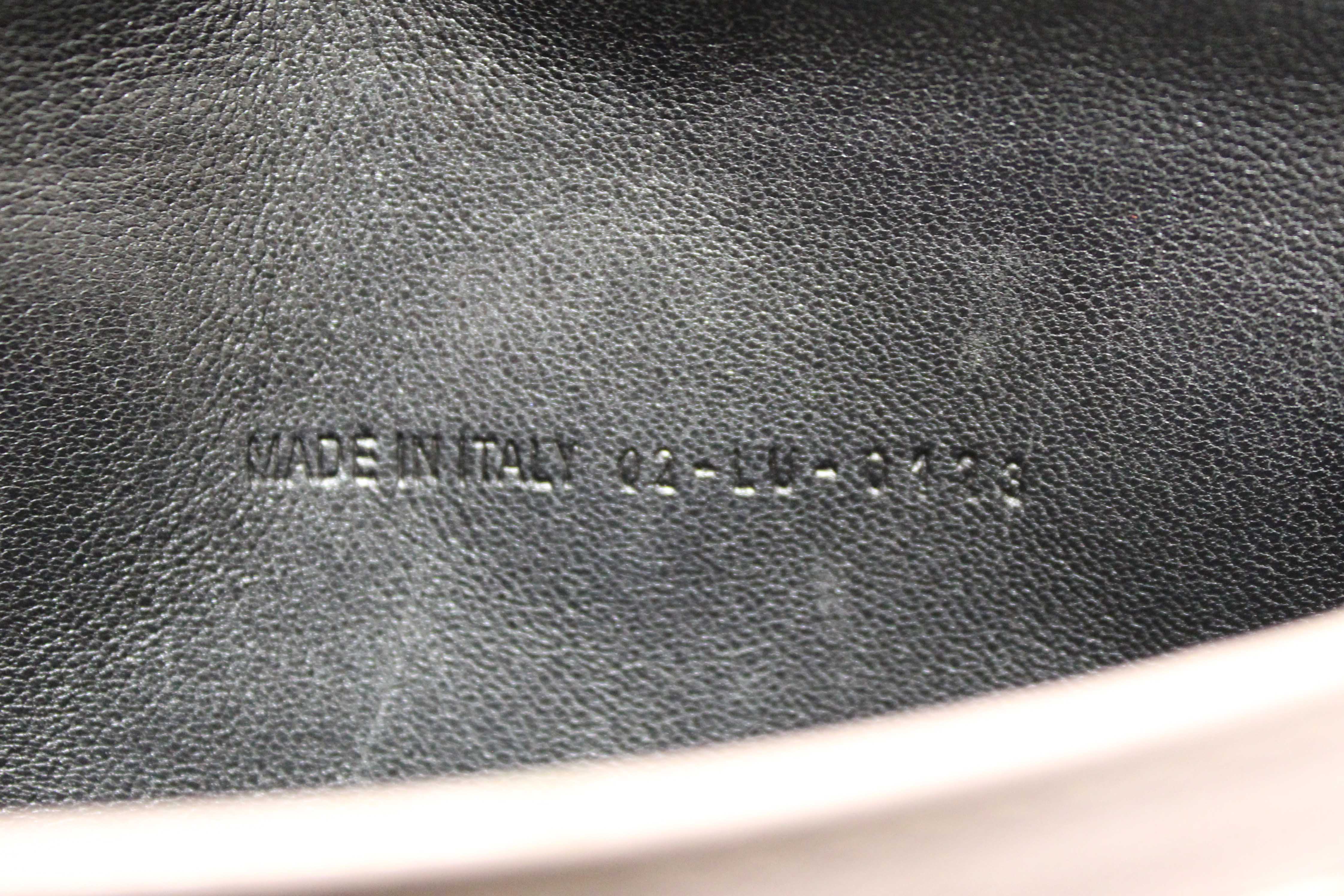 Authentic Christian Dior Black Lambskin Cannage Miss Dior Promenade Pouch Bag