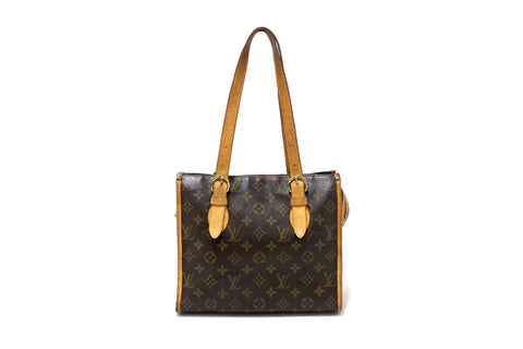 Authentic Louis Vuitton Classic Monogram Popincourt Haut Tote Bag