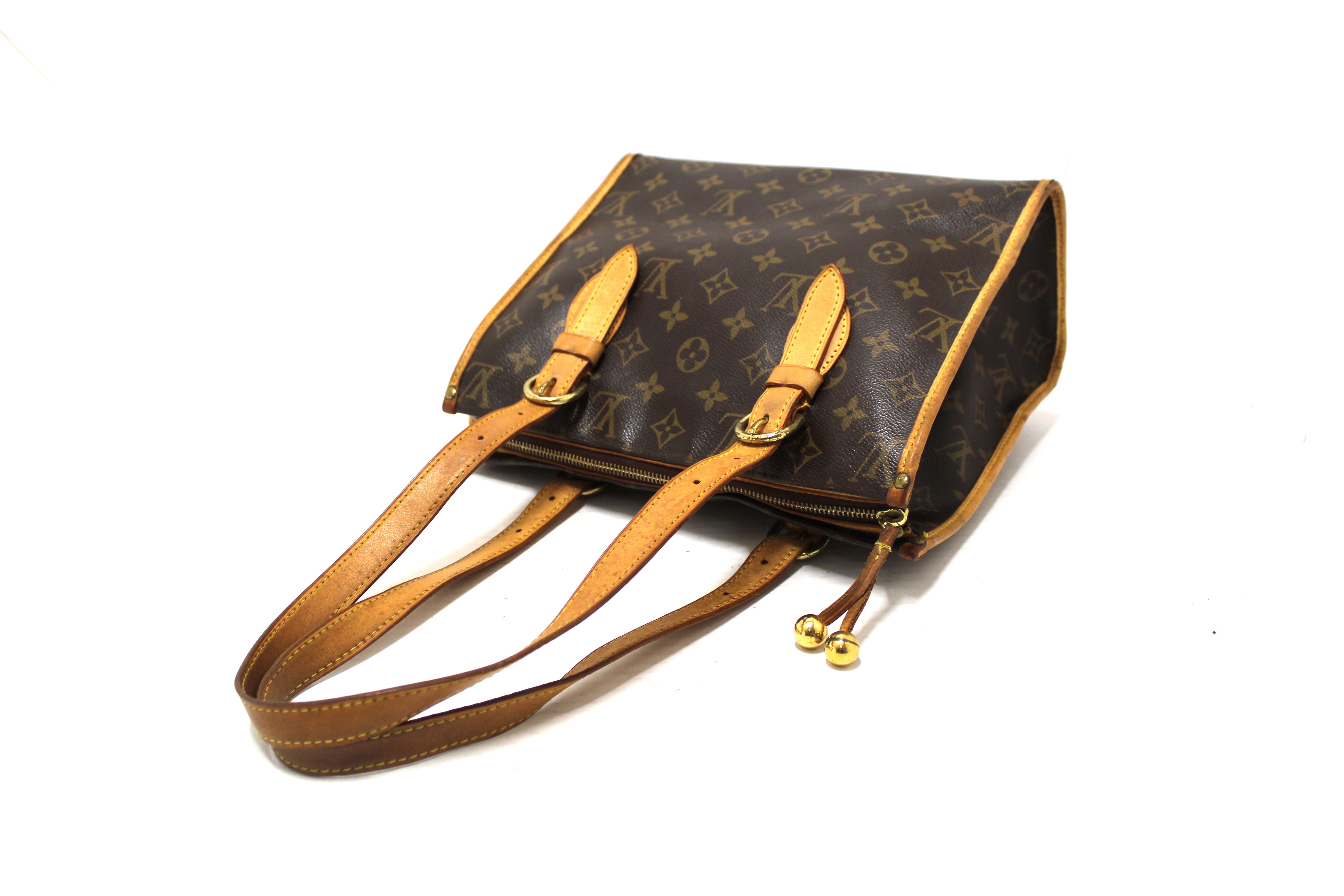 Authentic Louis Vuitton Classic Monogram Popincourt Haut Tote Bag