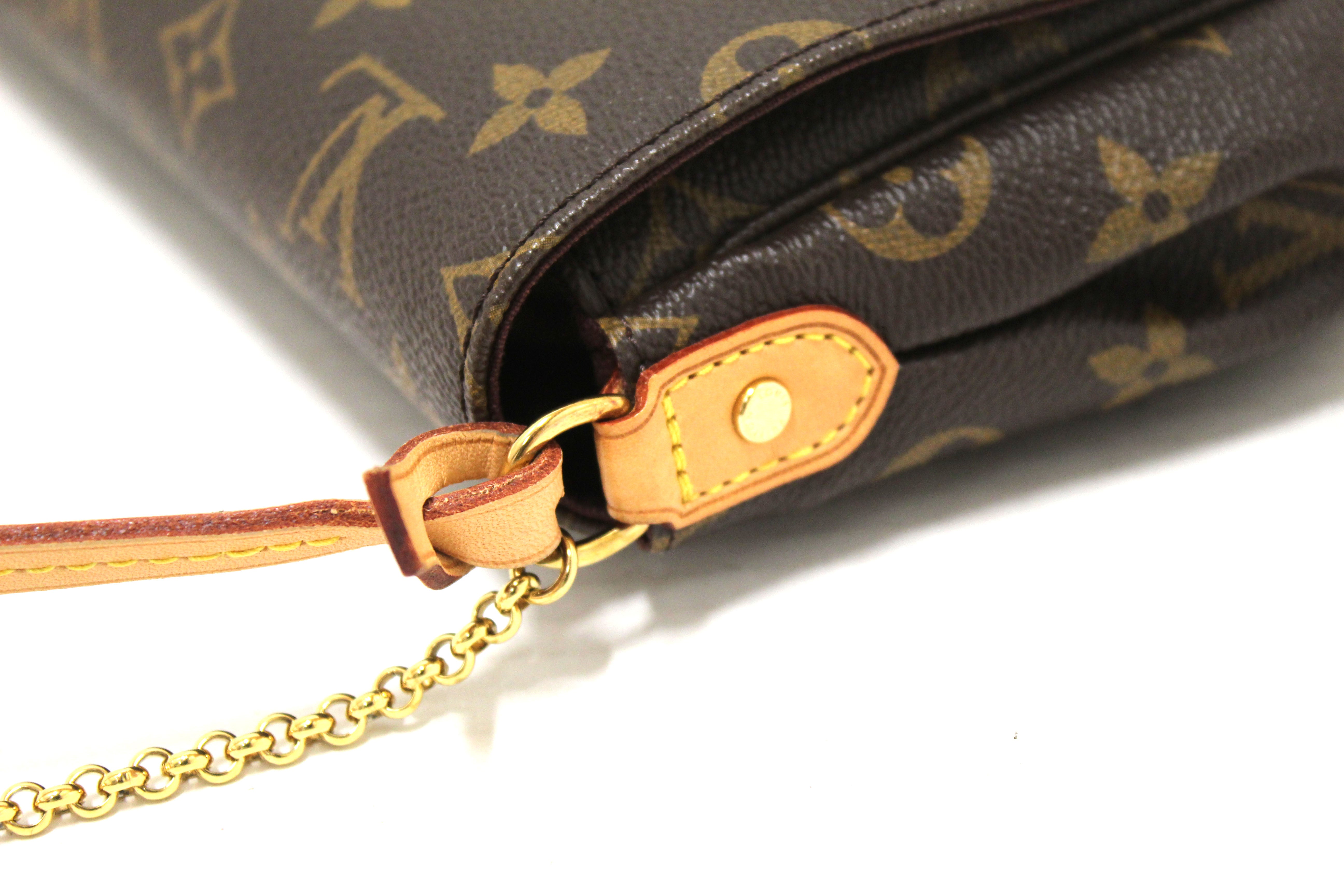 Authentic Louis Vuitton Classic Monogram Favorite MM Crossbody Bag