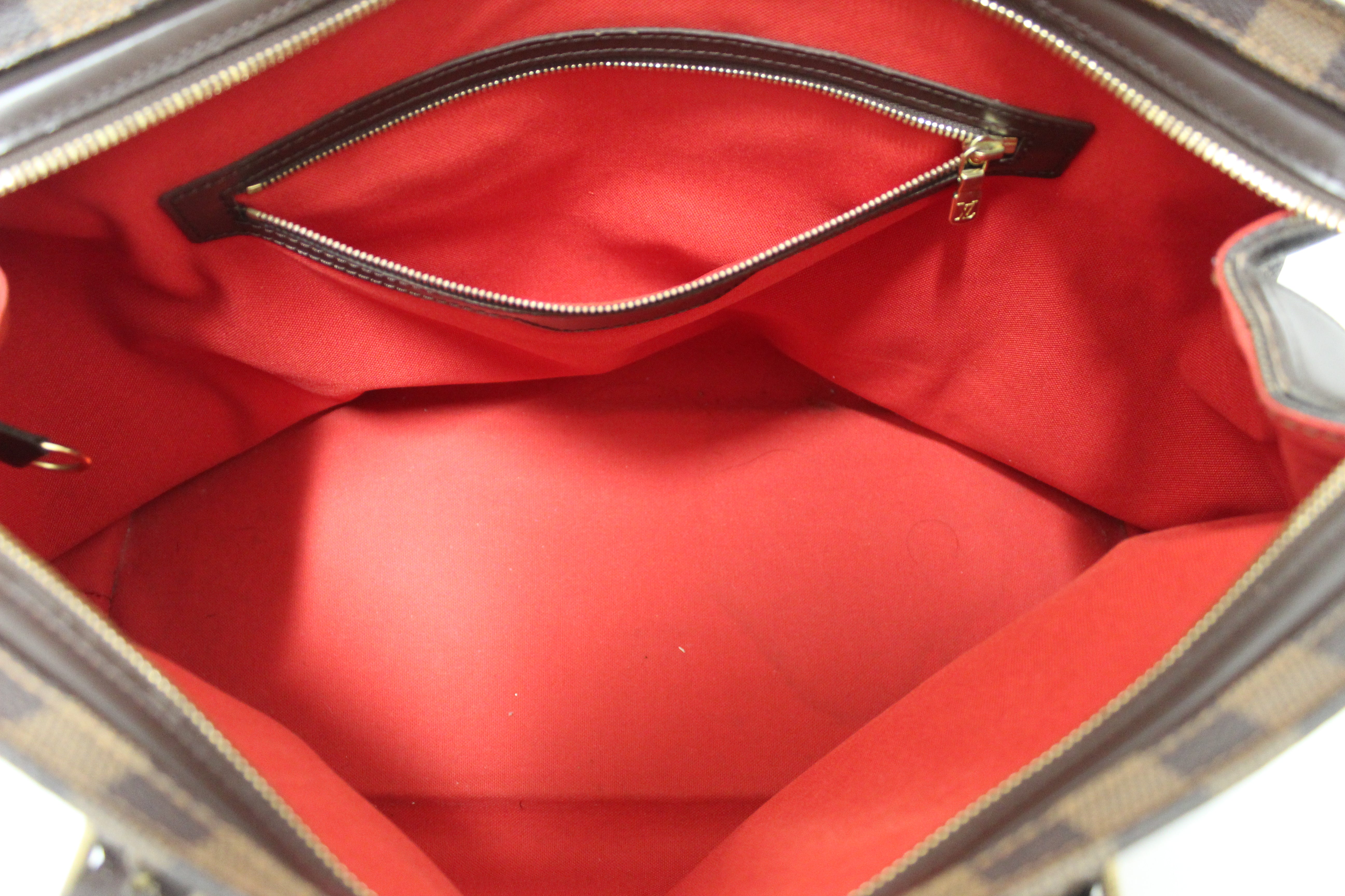Authentic Louis Vuitton Damier Ebene Chelsea Tote Shoulder Bag