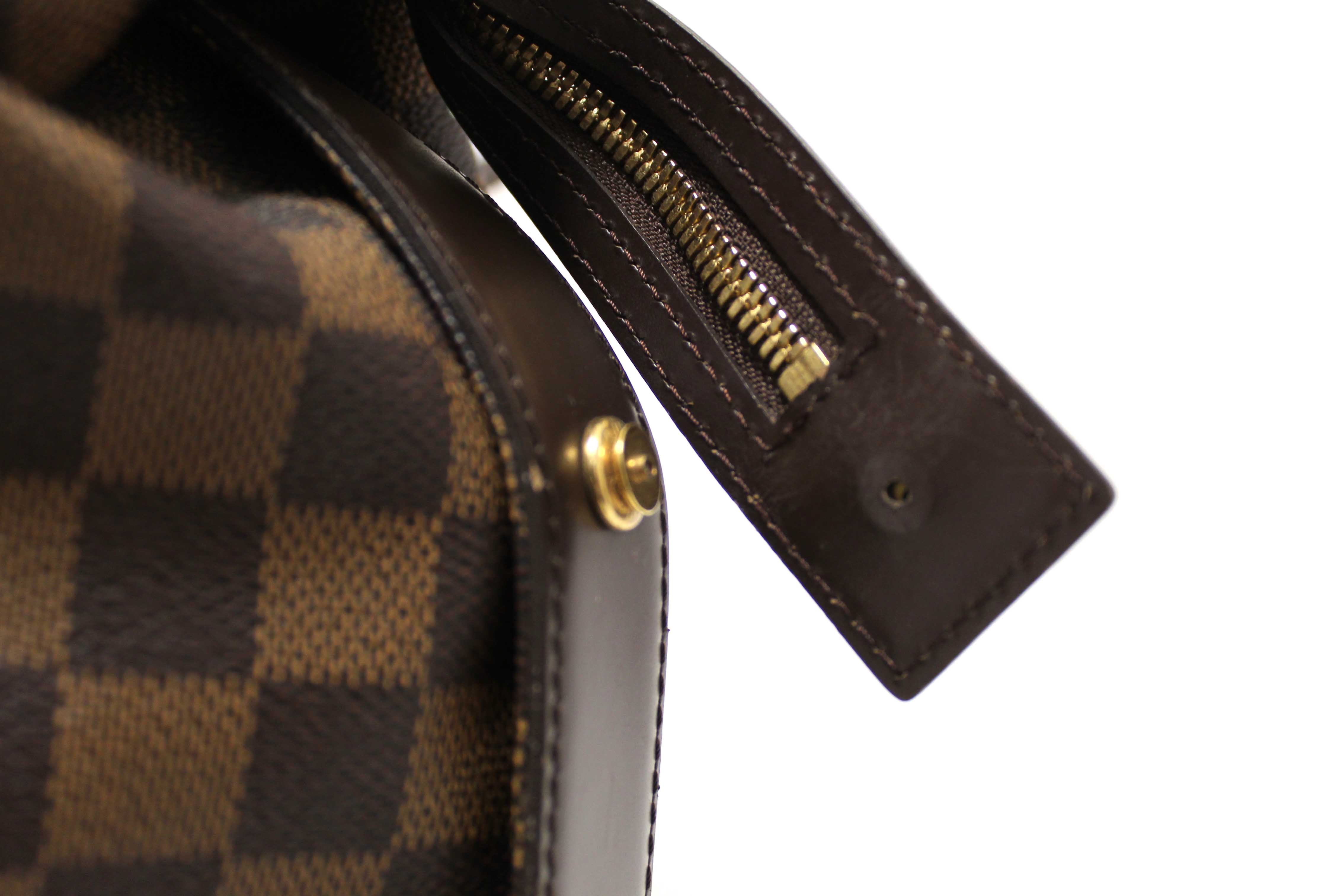 Authentic Louis Vuitton Damier Ebene Chelsea Tote Shoulder Bag