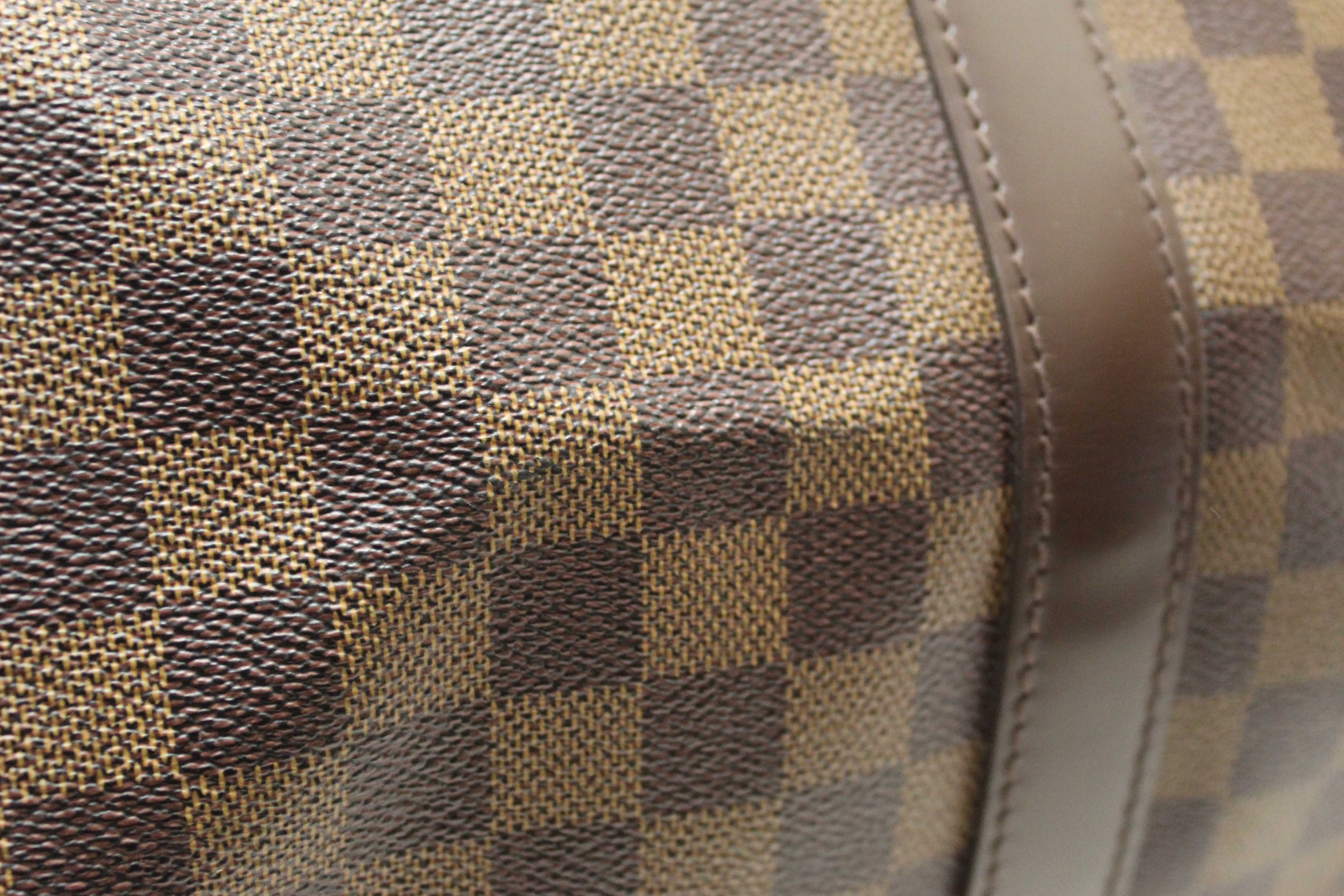 Authentic Louis Vuitton Damier Ebene Keepall 50 Travel Bag