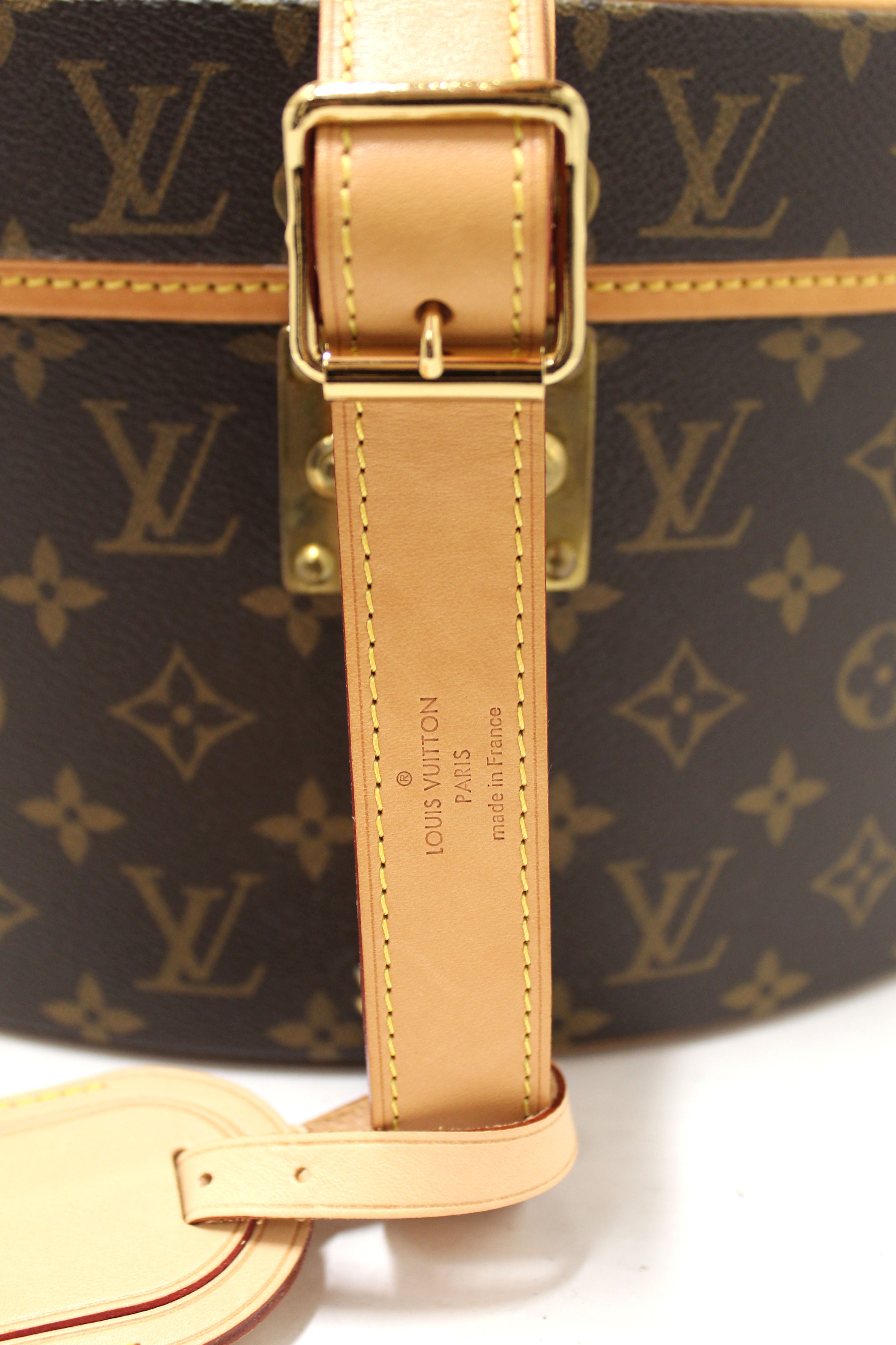 Authentic Louis Vuitton Classic Monogram Boite Chapeau 40 Hat Box Bag