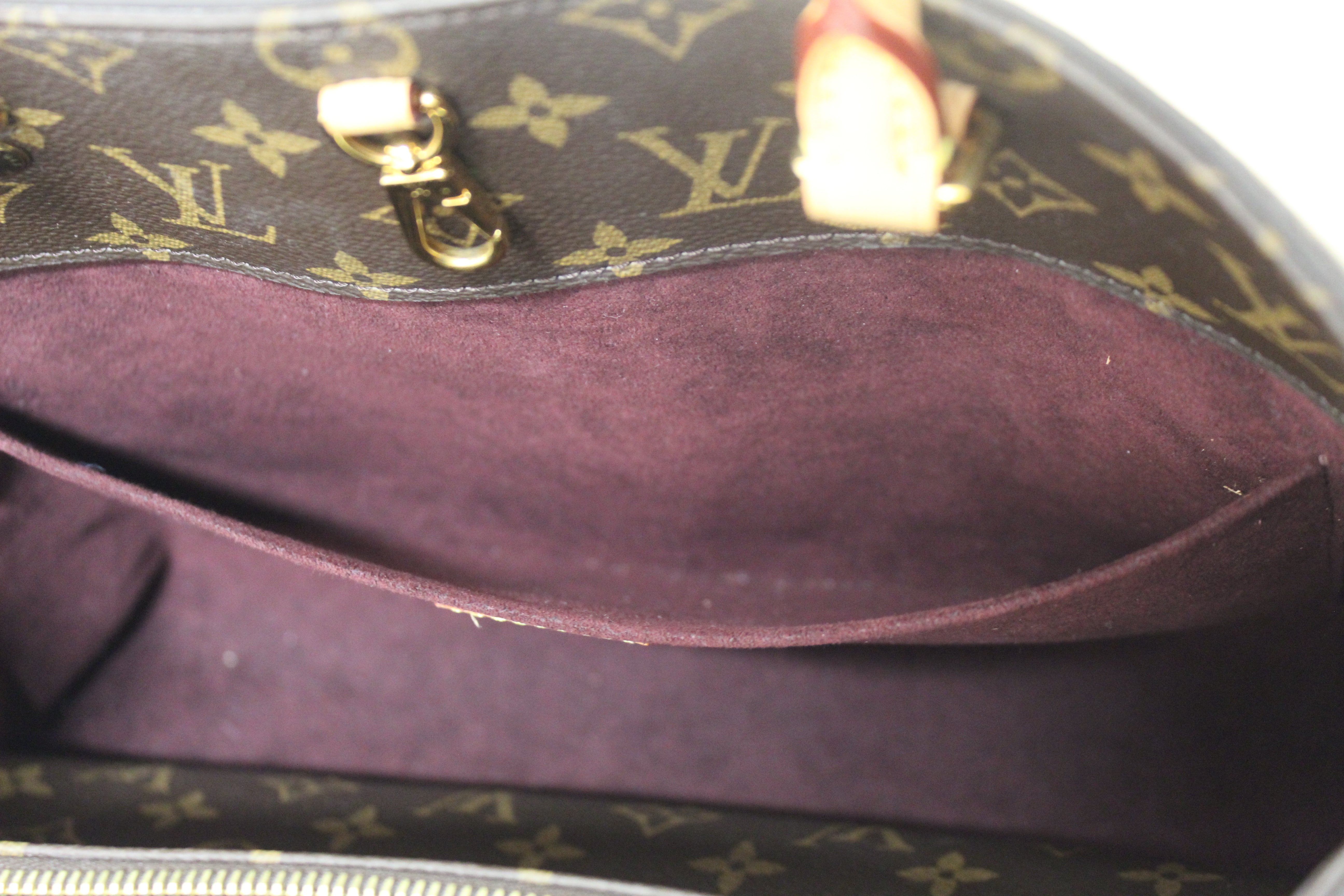 Authentic Louis Vuitton Classic Monogram Canvas Montaigne GM Handbag