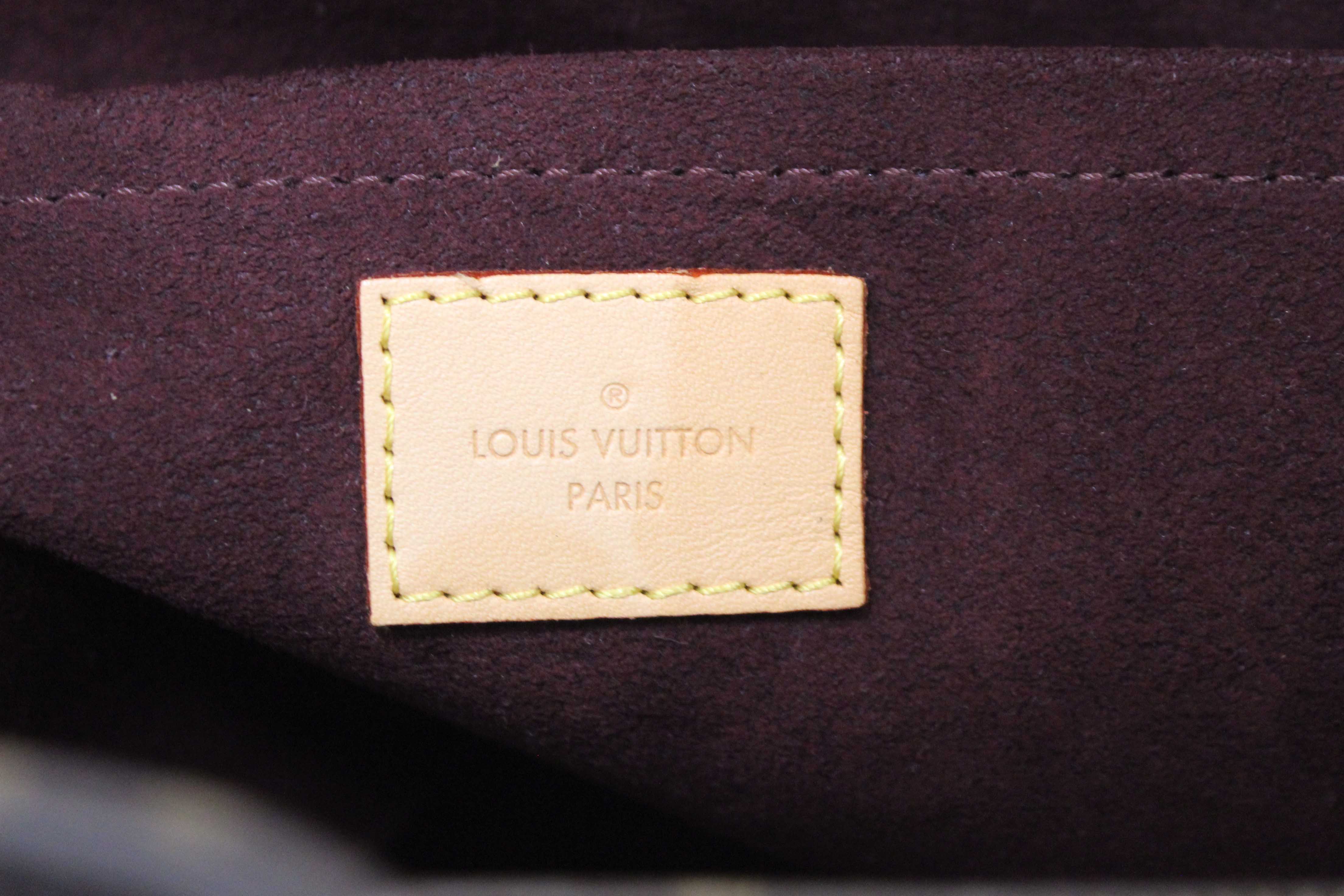 Authentic Louis Vuitton Classic Monogram Canvas Montaigne GM Handbag