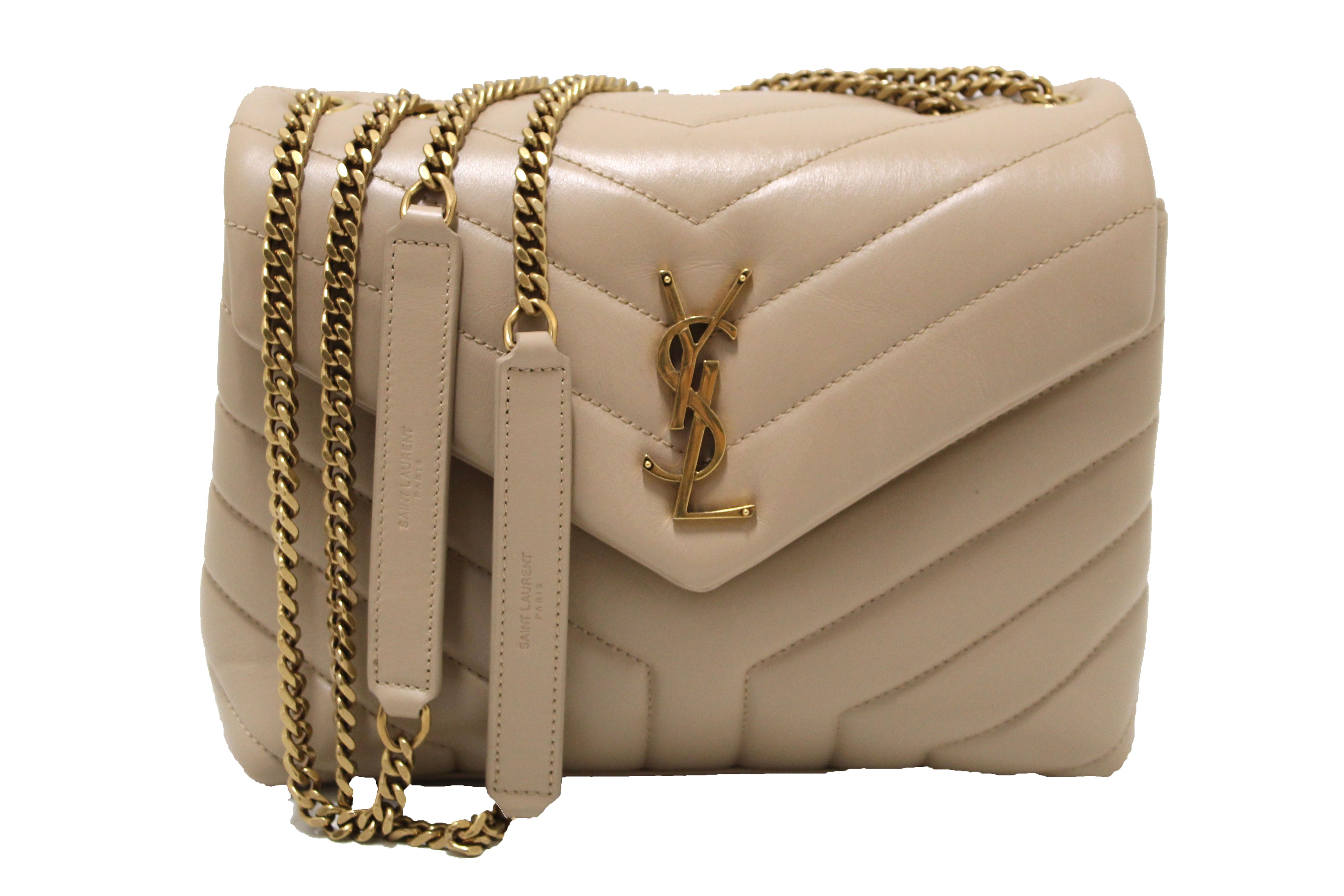 Gold Hardware Saint Laurent Loulou Crossbody SAINT LAURENT LOULOU