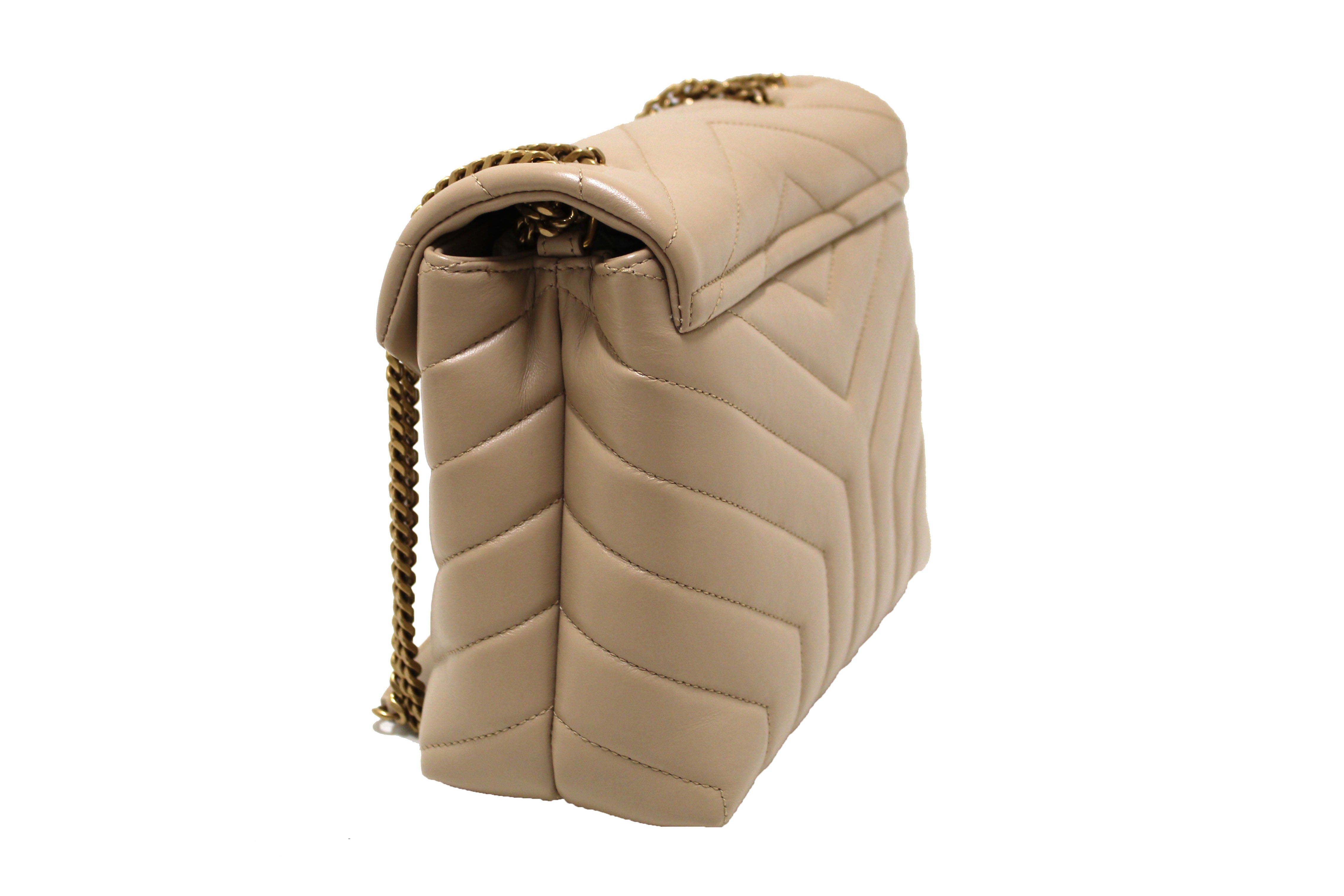 Yves saint laurent cream bag hot sale