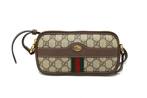 Authentic Gucci Ophidia GG Supreme Canvas Crossbody Messenger Bag 598664