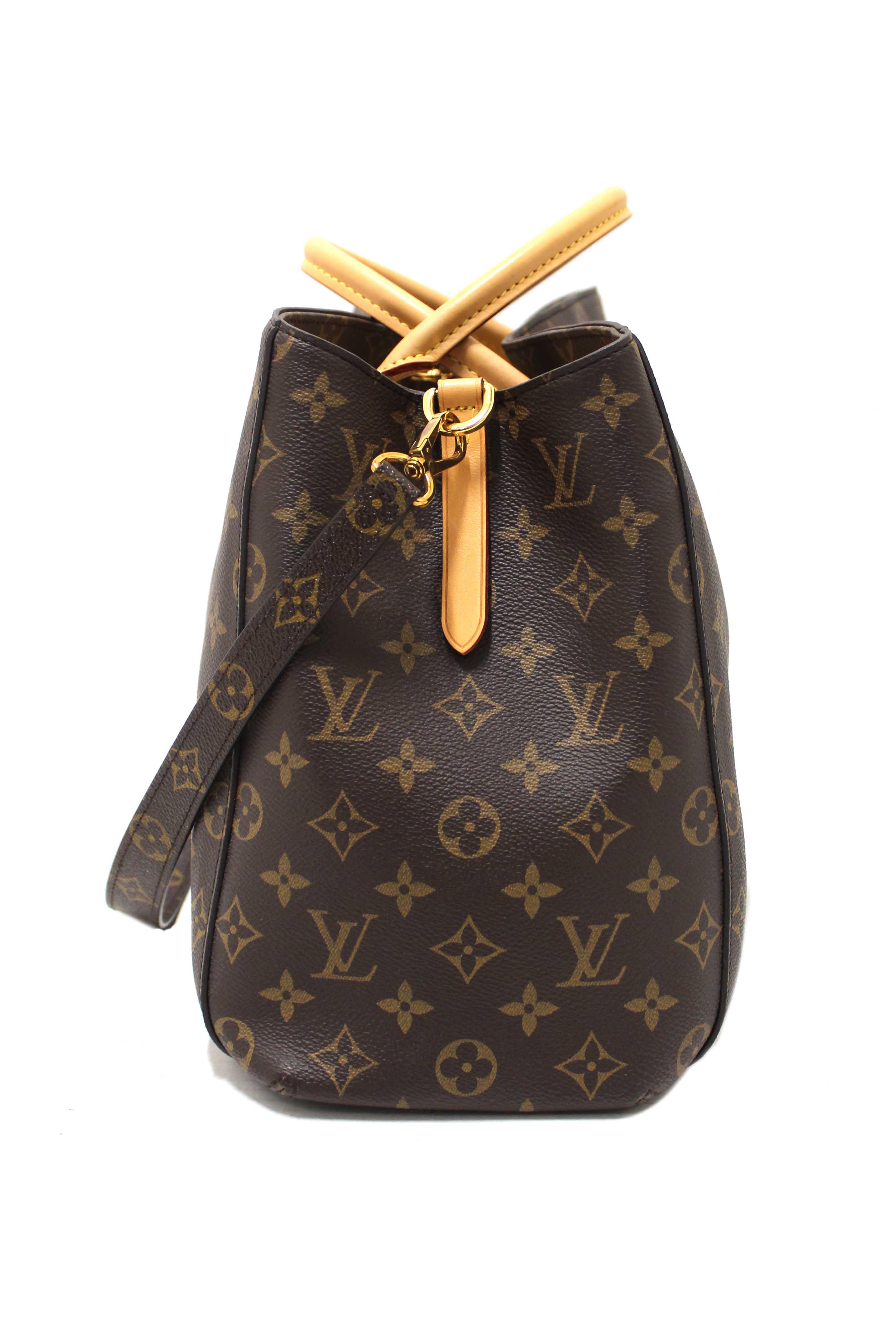 Authentic Louis Vuitton Classic Monogram Canvas Montaigne GM Handbag
