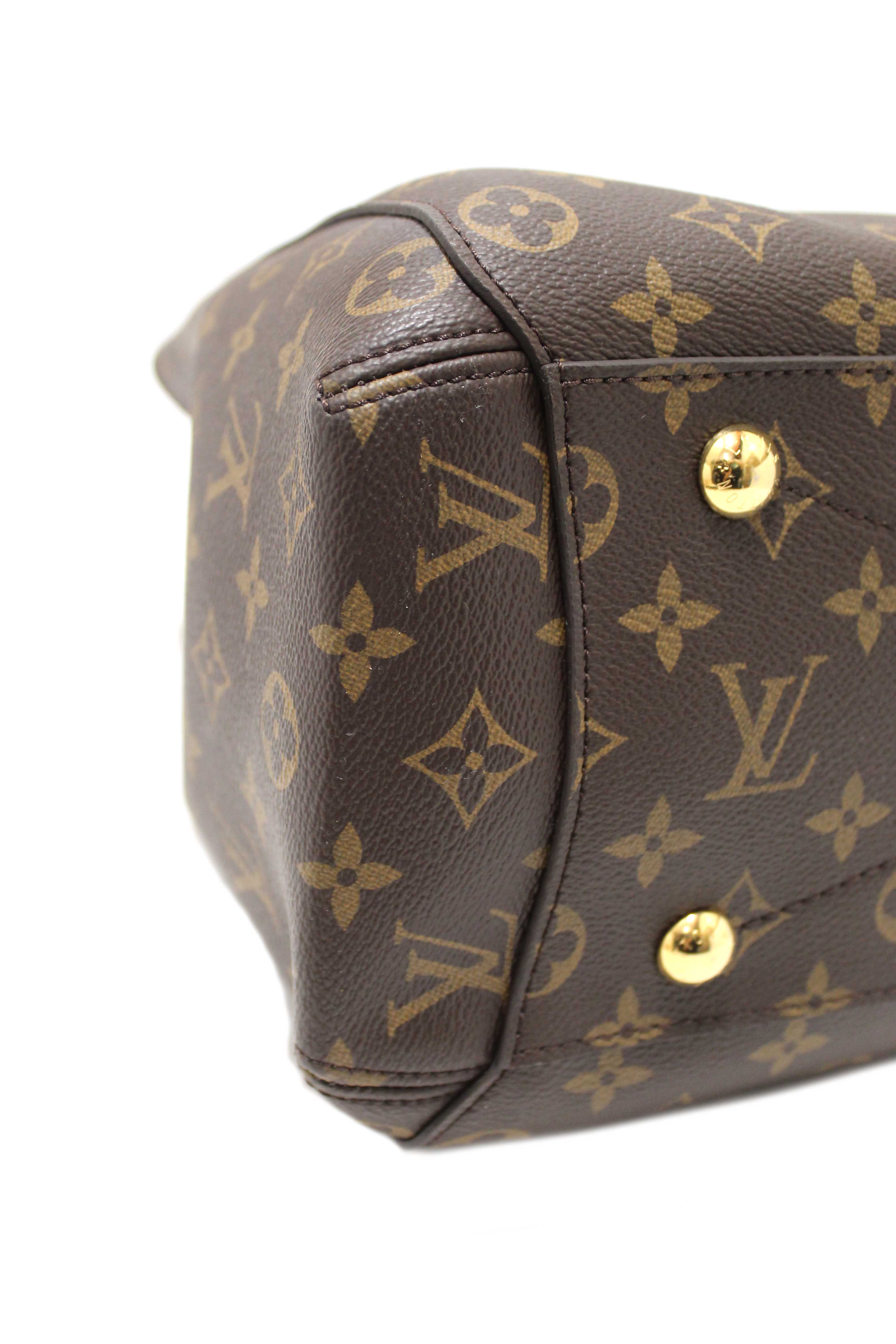 Authentic Louis Vuitton Classic Monogram Canvas Montaigne GM Handbag