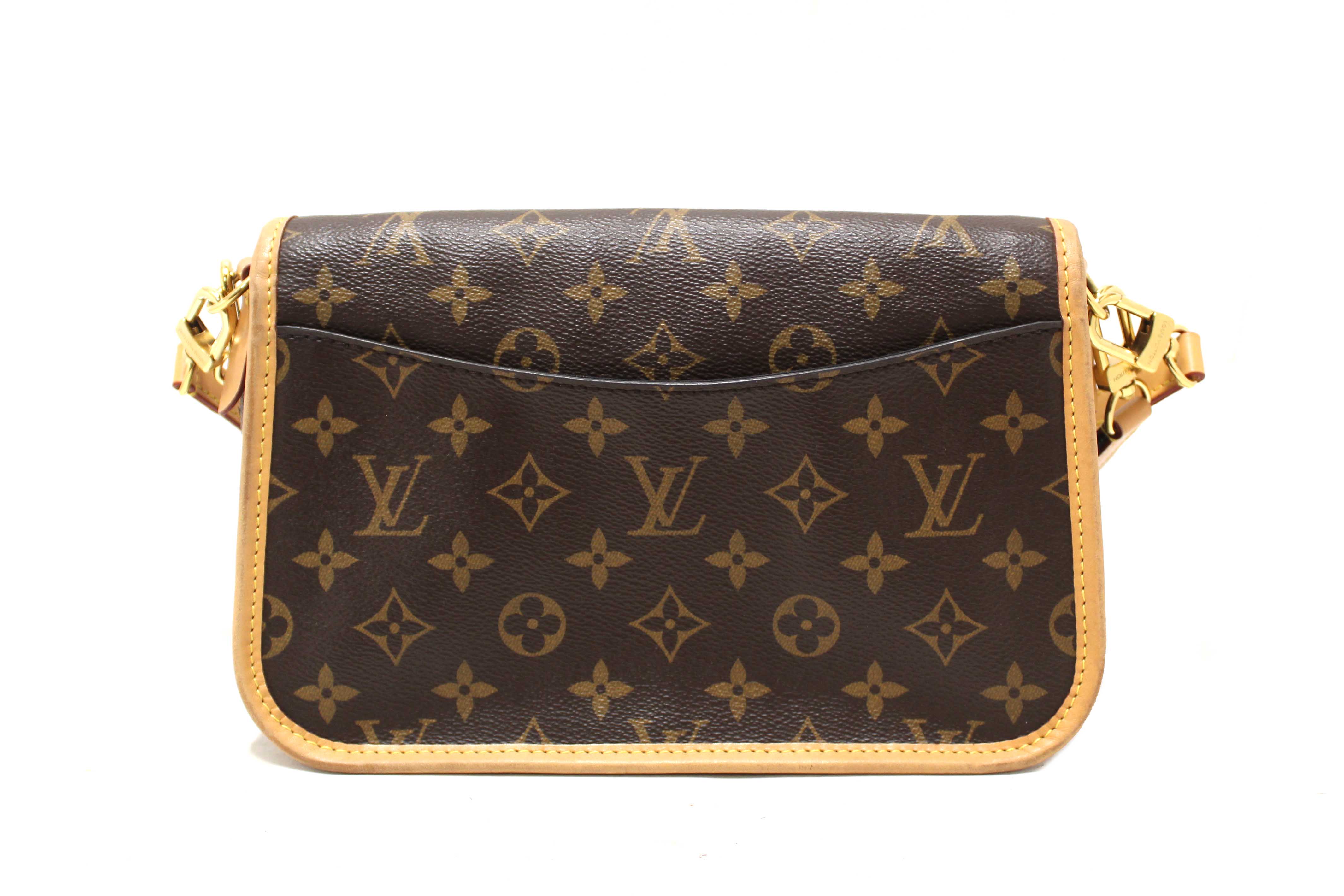 Authentic Louis Vuitton Classic Monogram Diana Shoulder Bag