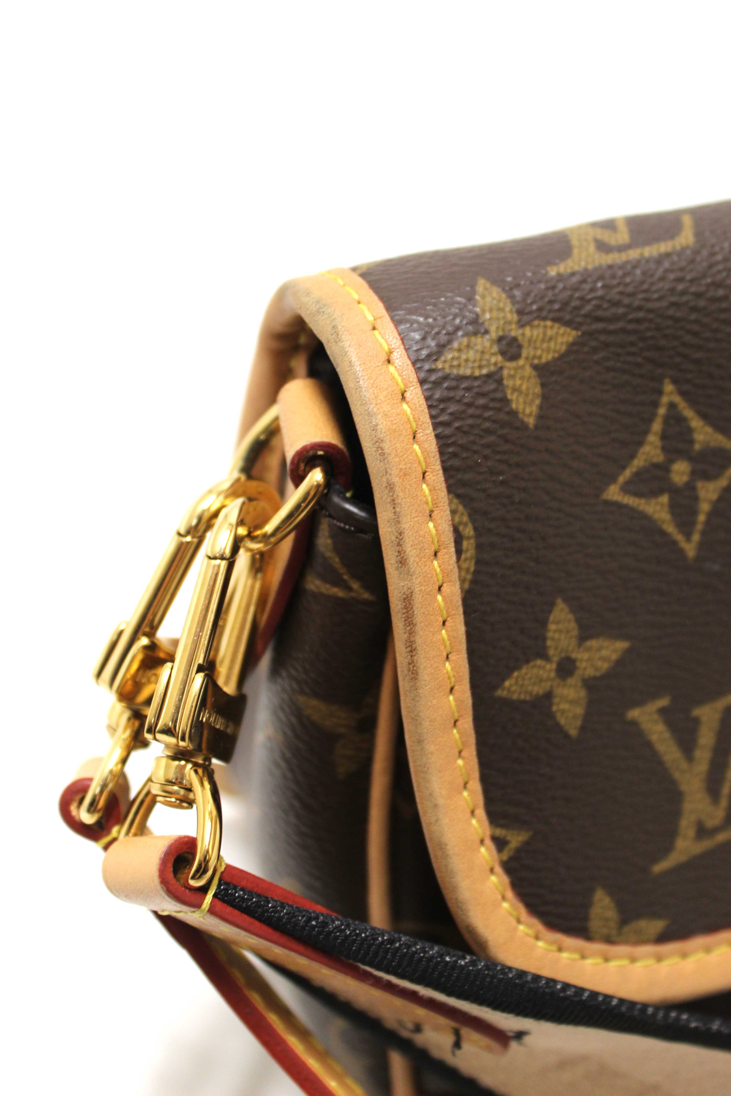 Authentic Louis Vuitton Classic Monogram Diana Shoulder Bag