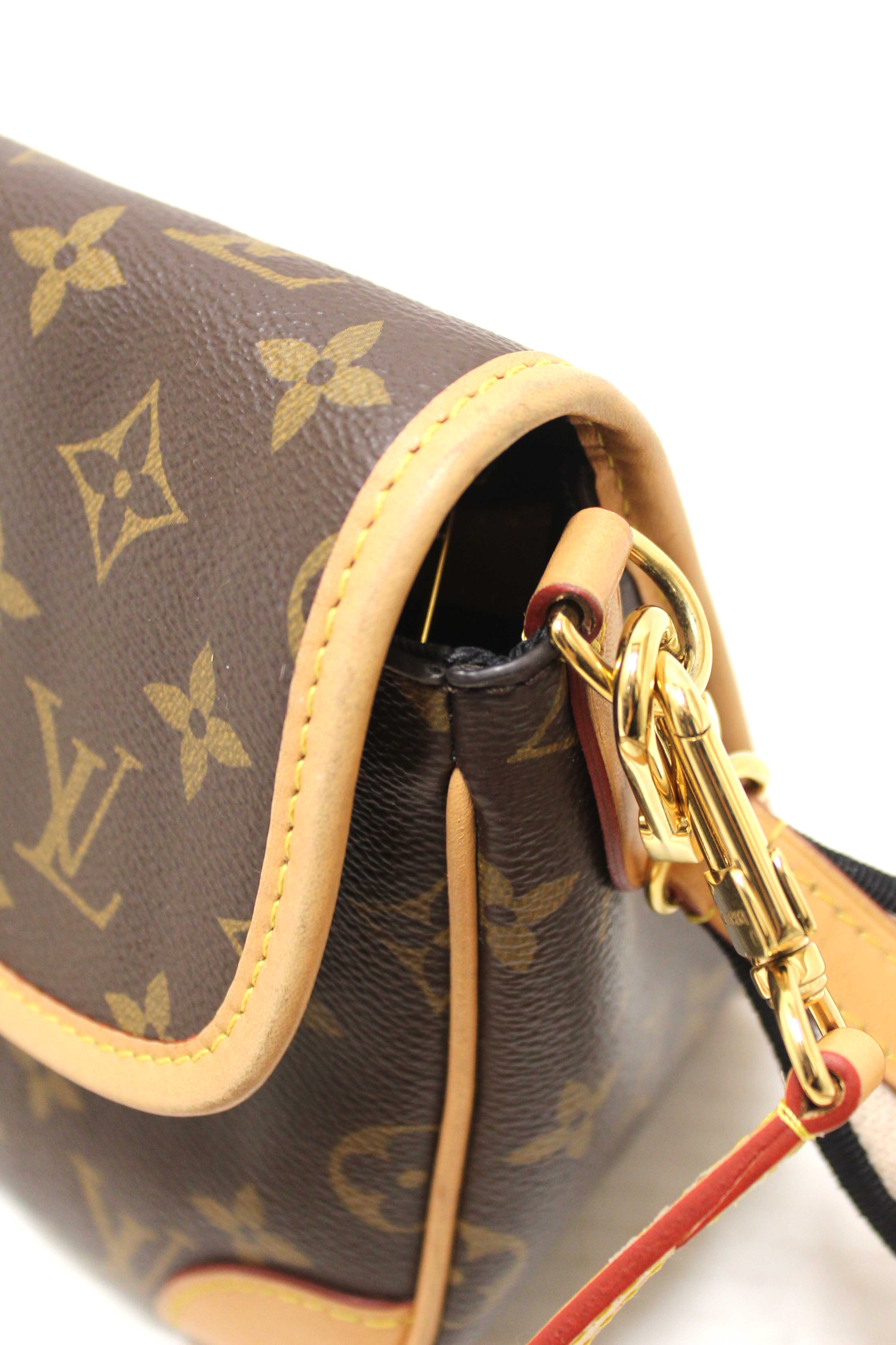 Authentic Louis Vuitton Classic Monogram Diana Shoulder Bag