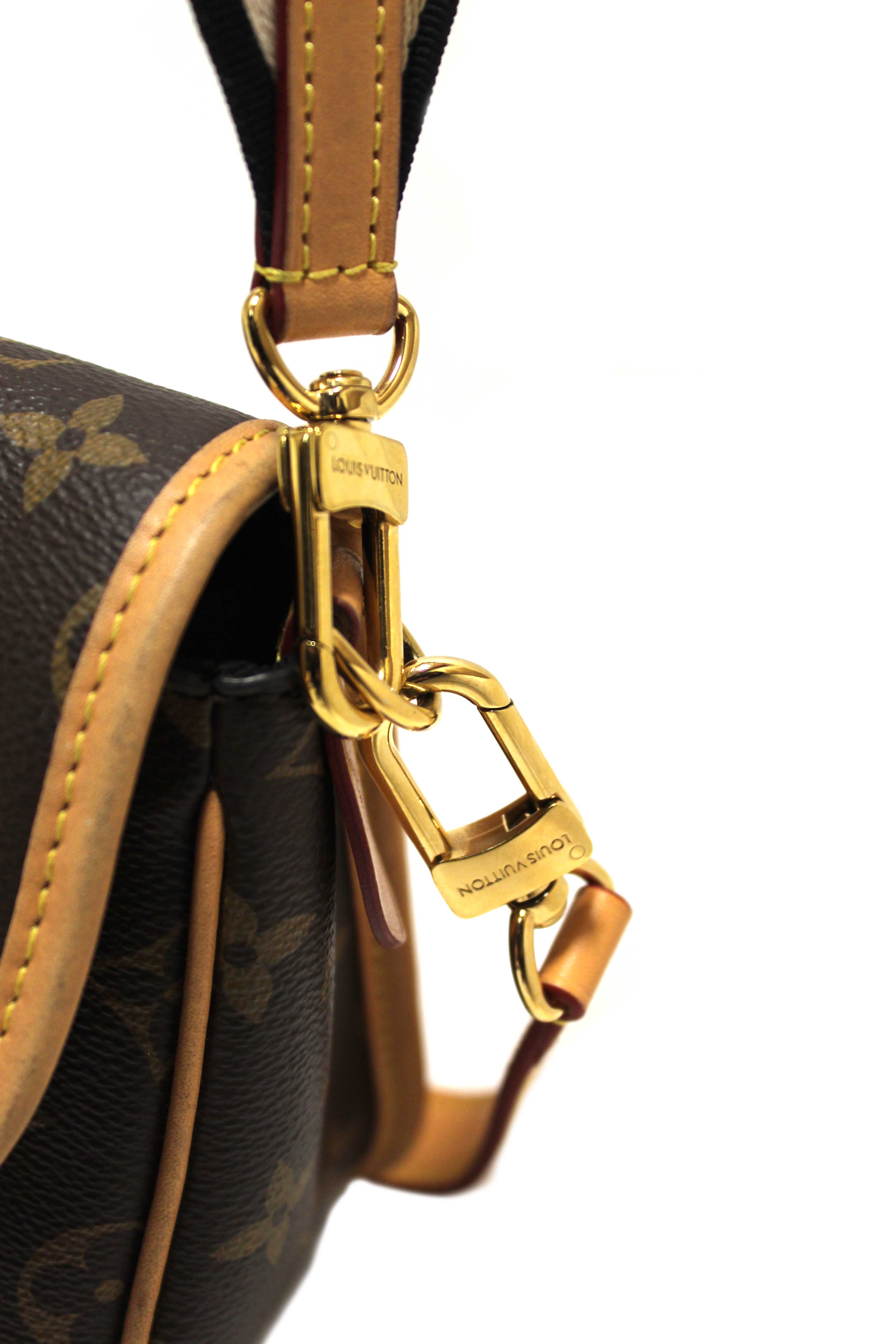 Authentic Louis Vuitton Classic Monogram Diana Shoulder Bag