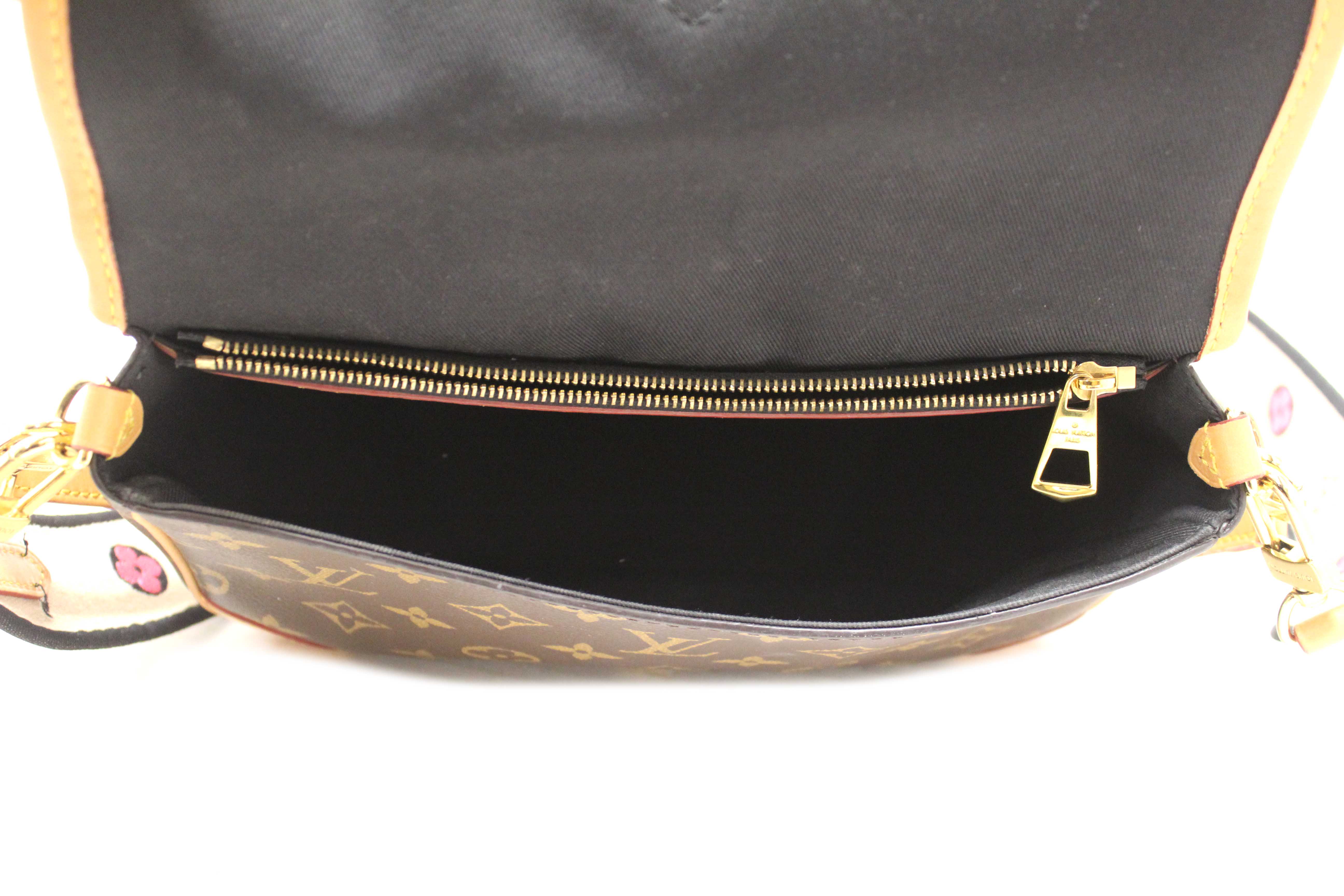 Authentic Louis Vuitton Classic Monogram Diana Shoulder Bag