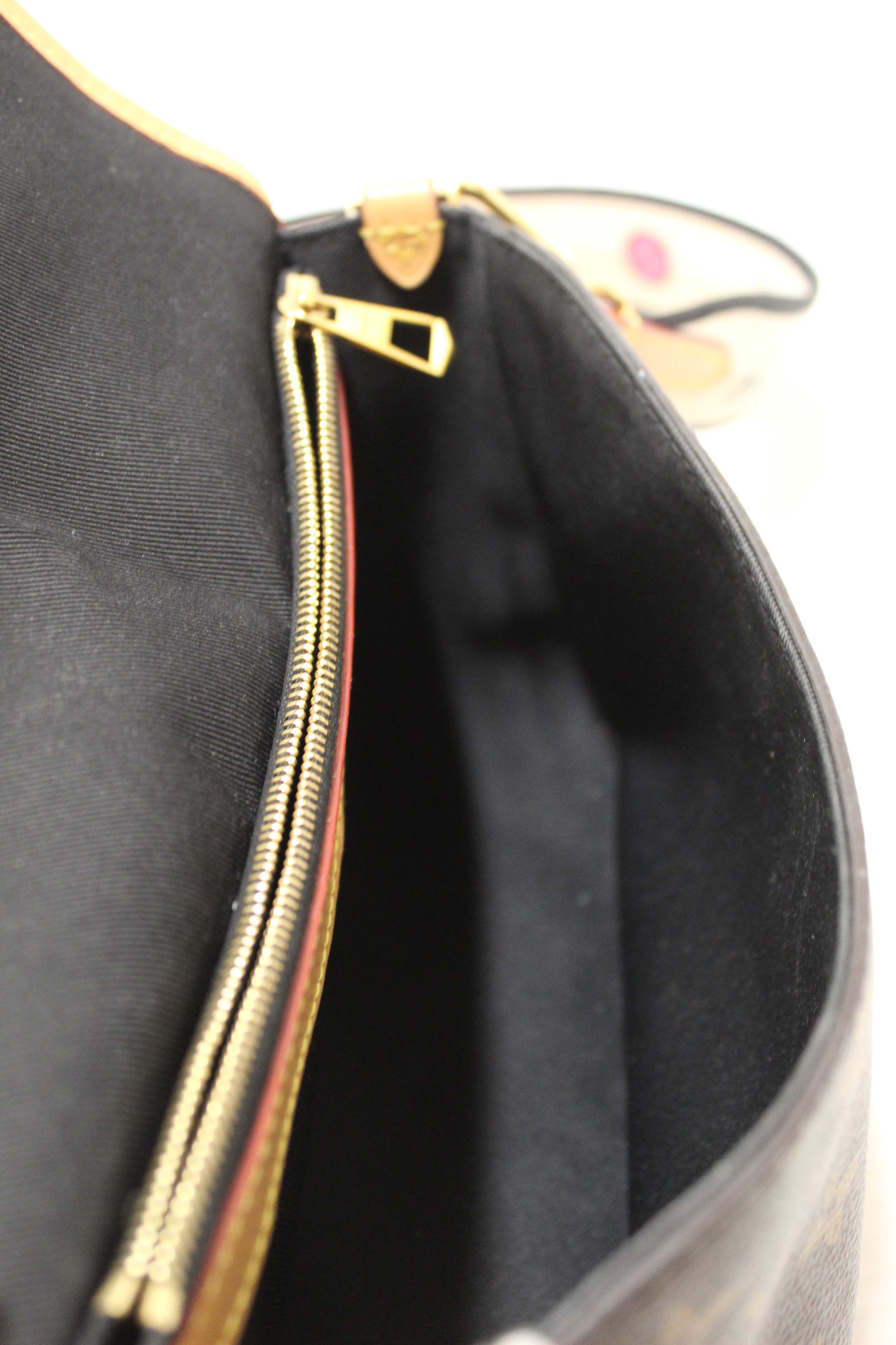 Authentic Louis Vuitton Classic Monogram Diana Shoulder Bag