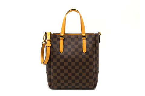 Authentic Louis Vuitton Damier Ebene Belmont Tote Bag
