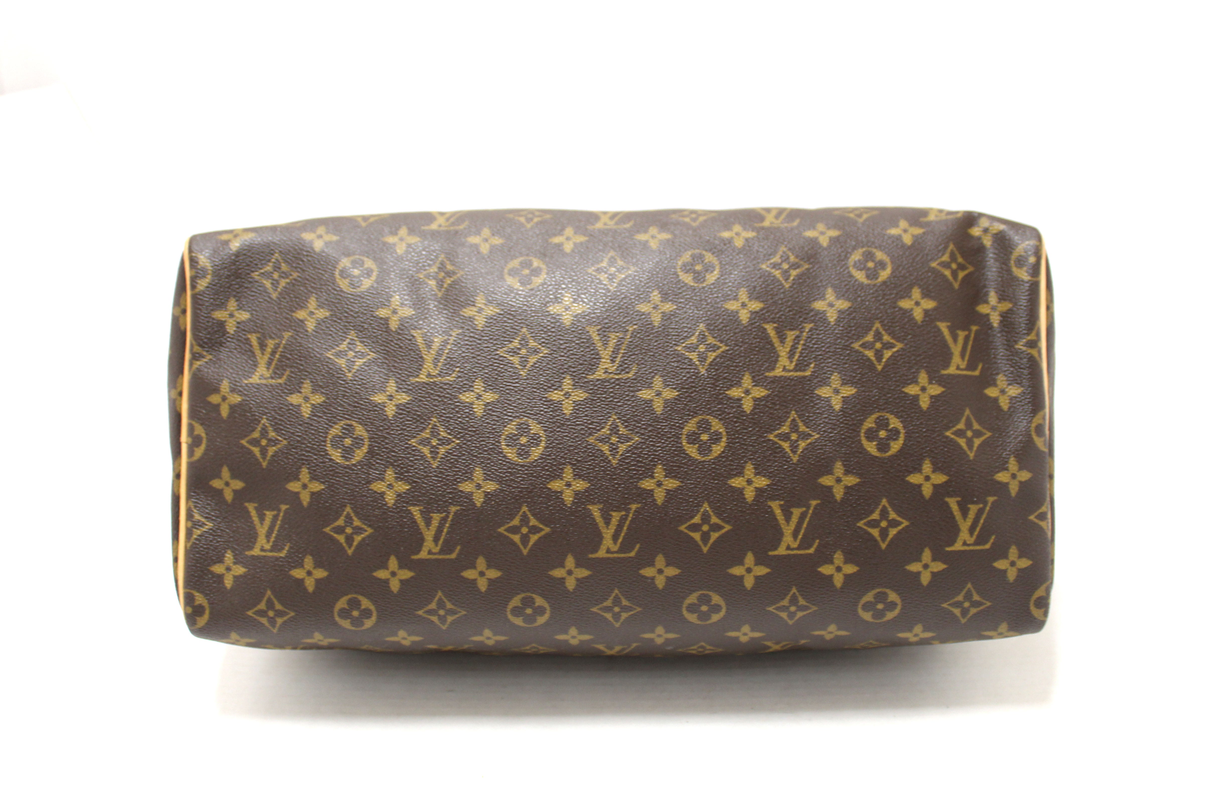 Authentic Louis Vuitton Vintage Classic Monogram Speedy 40 Handbag