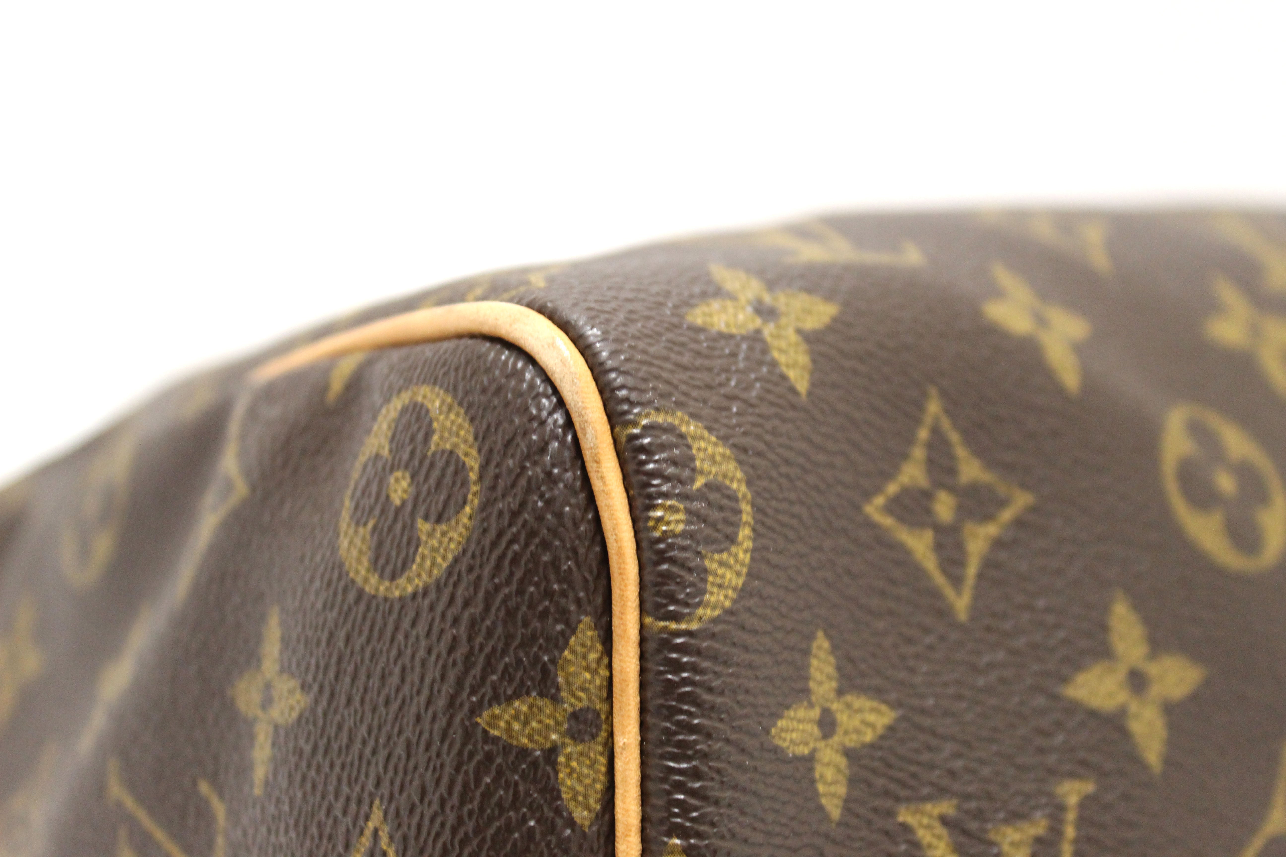 Authentic Louis Vuitton Vintage Classic Monogram Speedy 40 Handbag