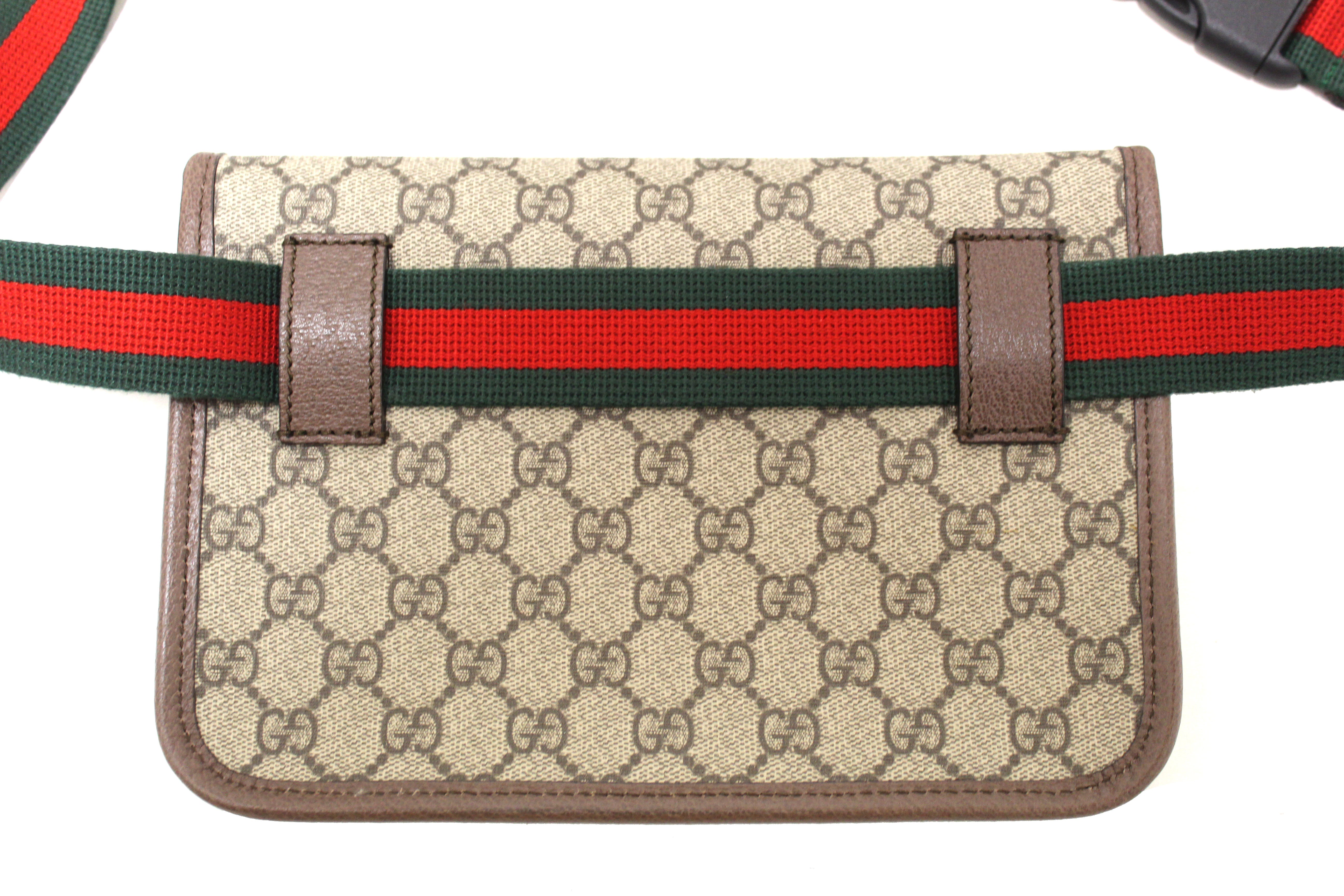 Brown Gucci GG Supreme Belt Bag – Designer Revival