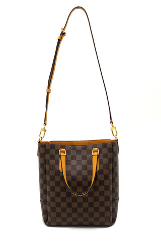 Authentic Louis Vuitton Damier Ebene Belmont Tote Bag