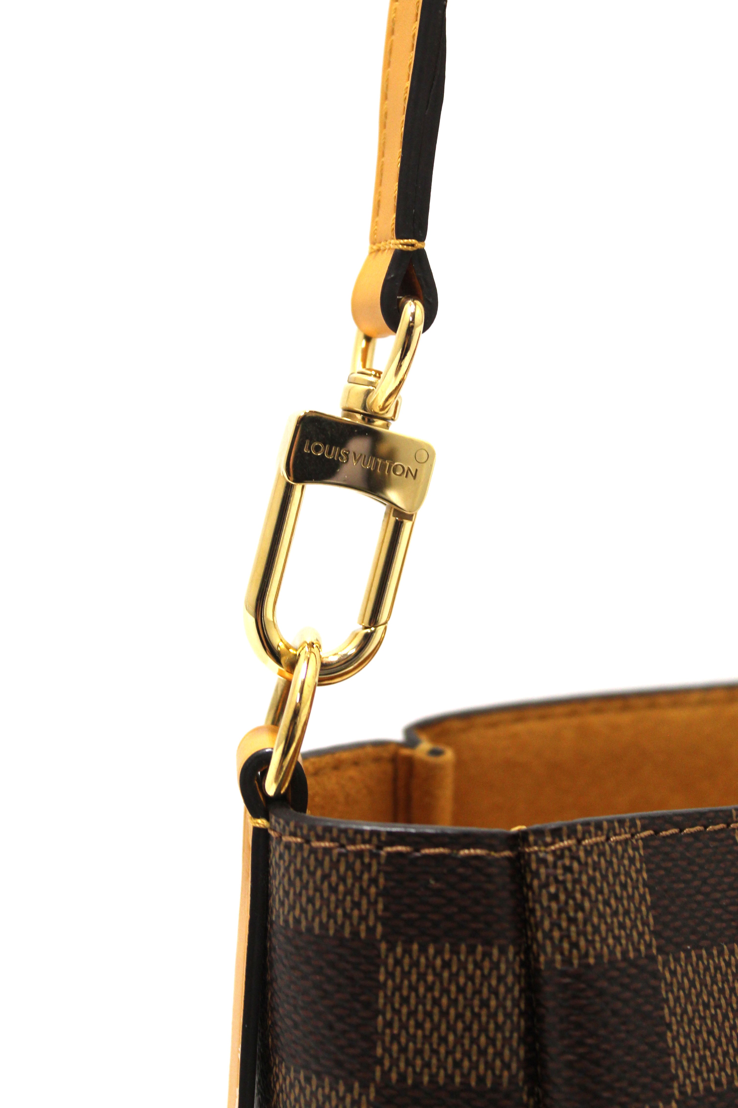 Authentic Louis Vuitton Damier Ebene Belmont Tote Bag