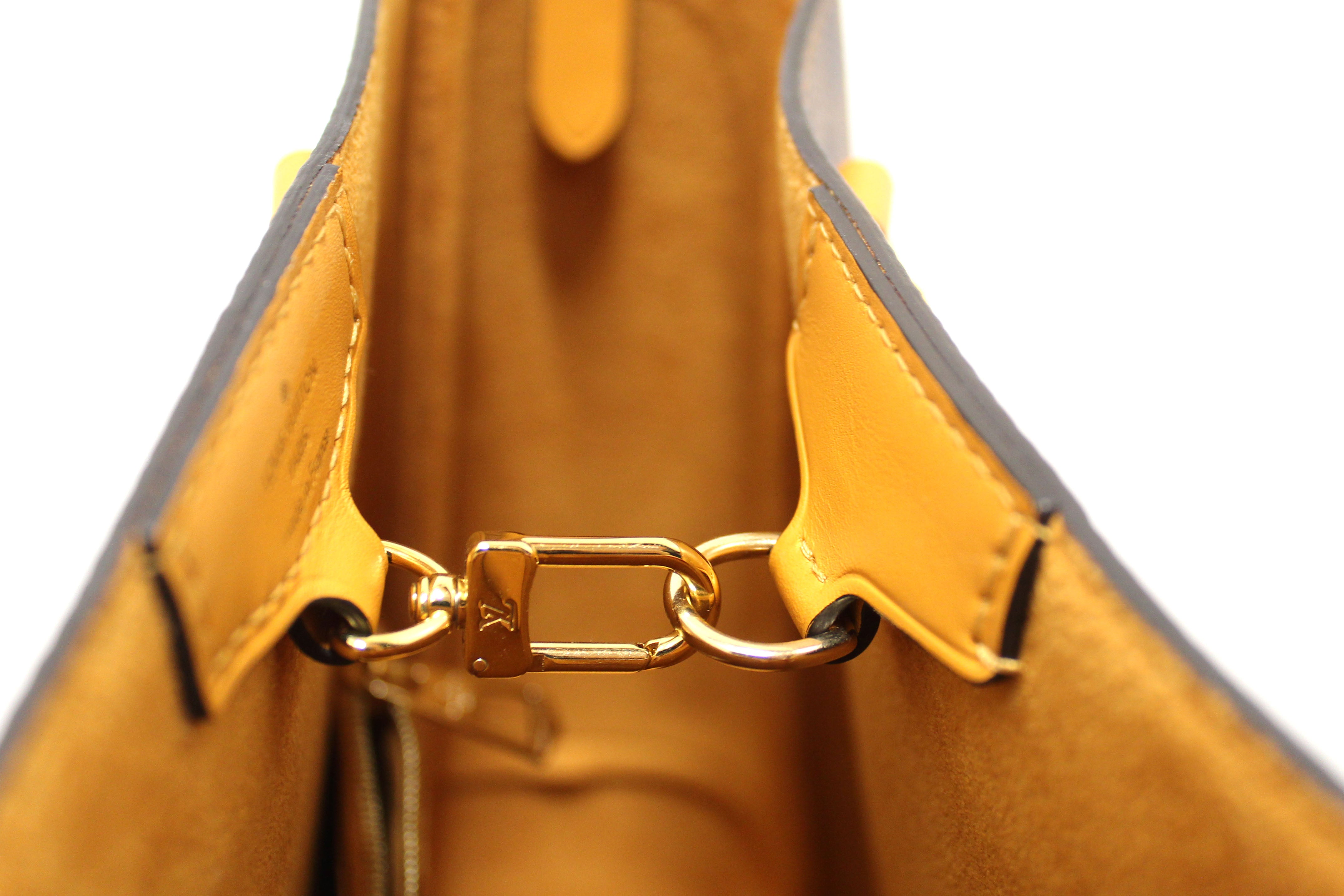 Authentic Louis Vuitton Damier Ebene Belmont Tote Bag