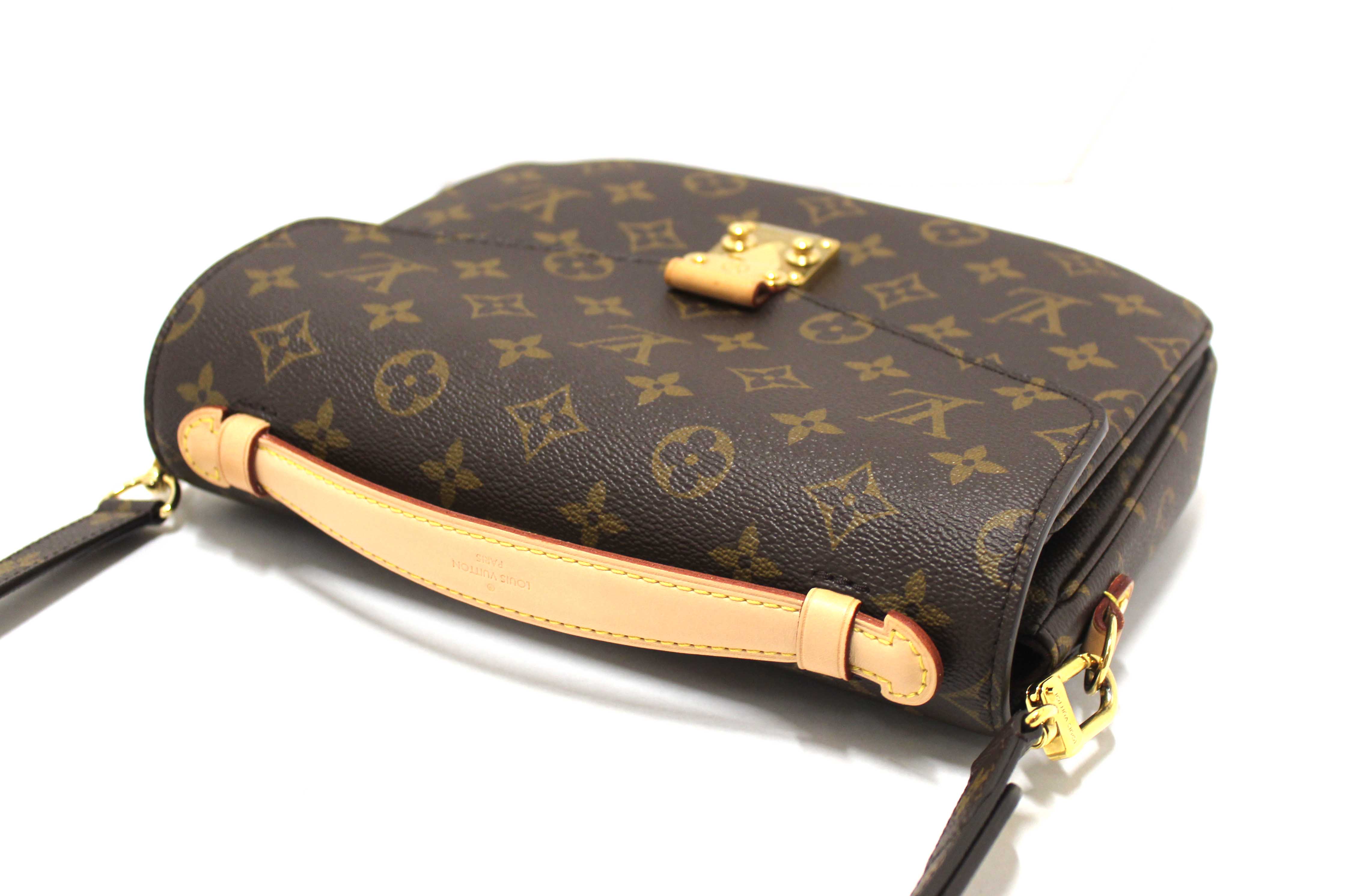 Authentic Louis Vuitton Monogram Pochette Metis Messenger Crossbody Bag