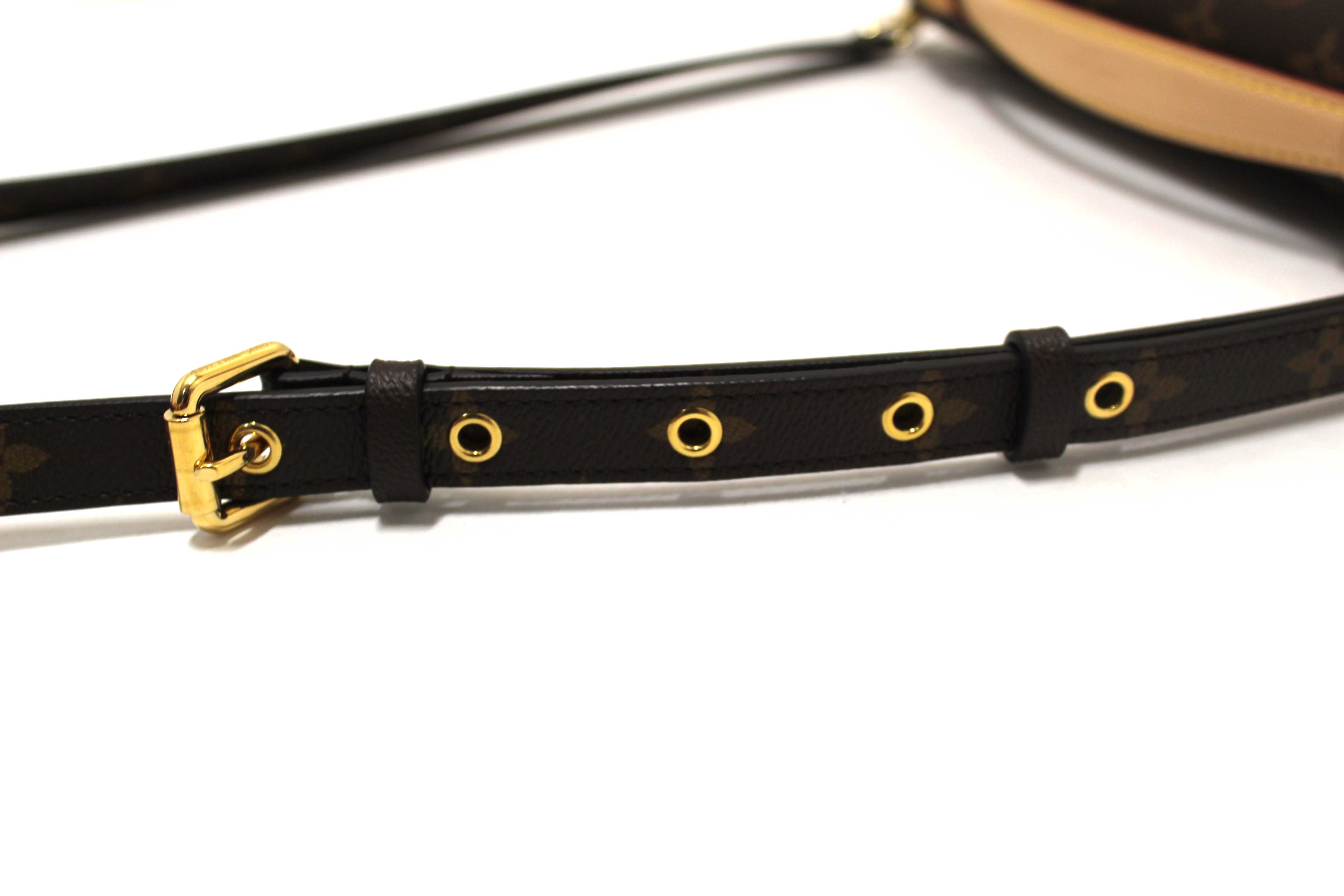 Authentic Louis Vuitton Monogram Pochette Metis Messenger Crossbody Bag