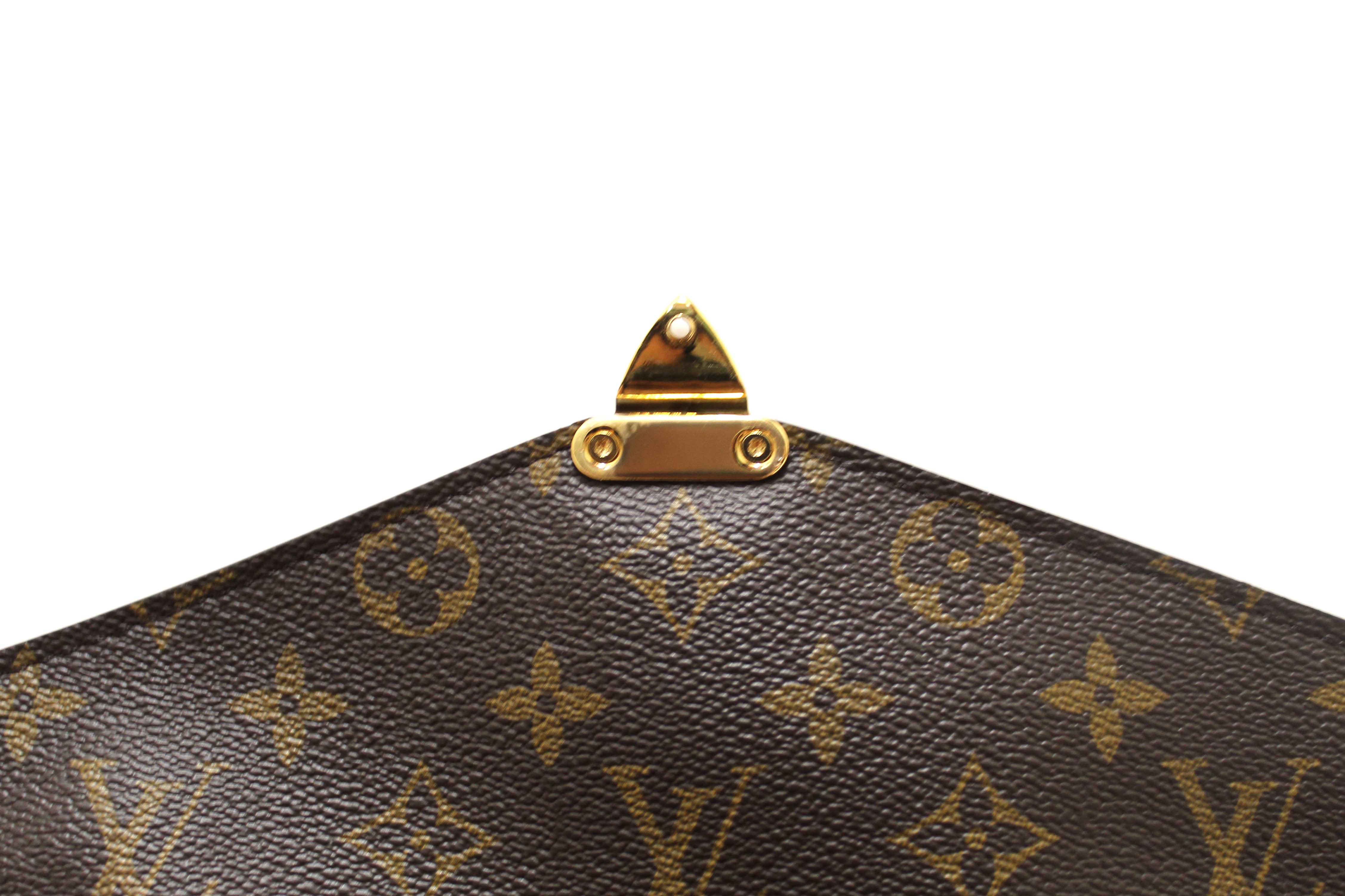 Authentic Louis Vuitton Monogram Pochette Metis Messenger Crossbody Bag