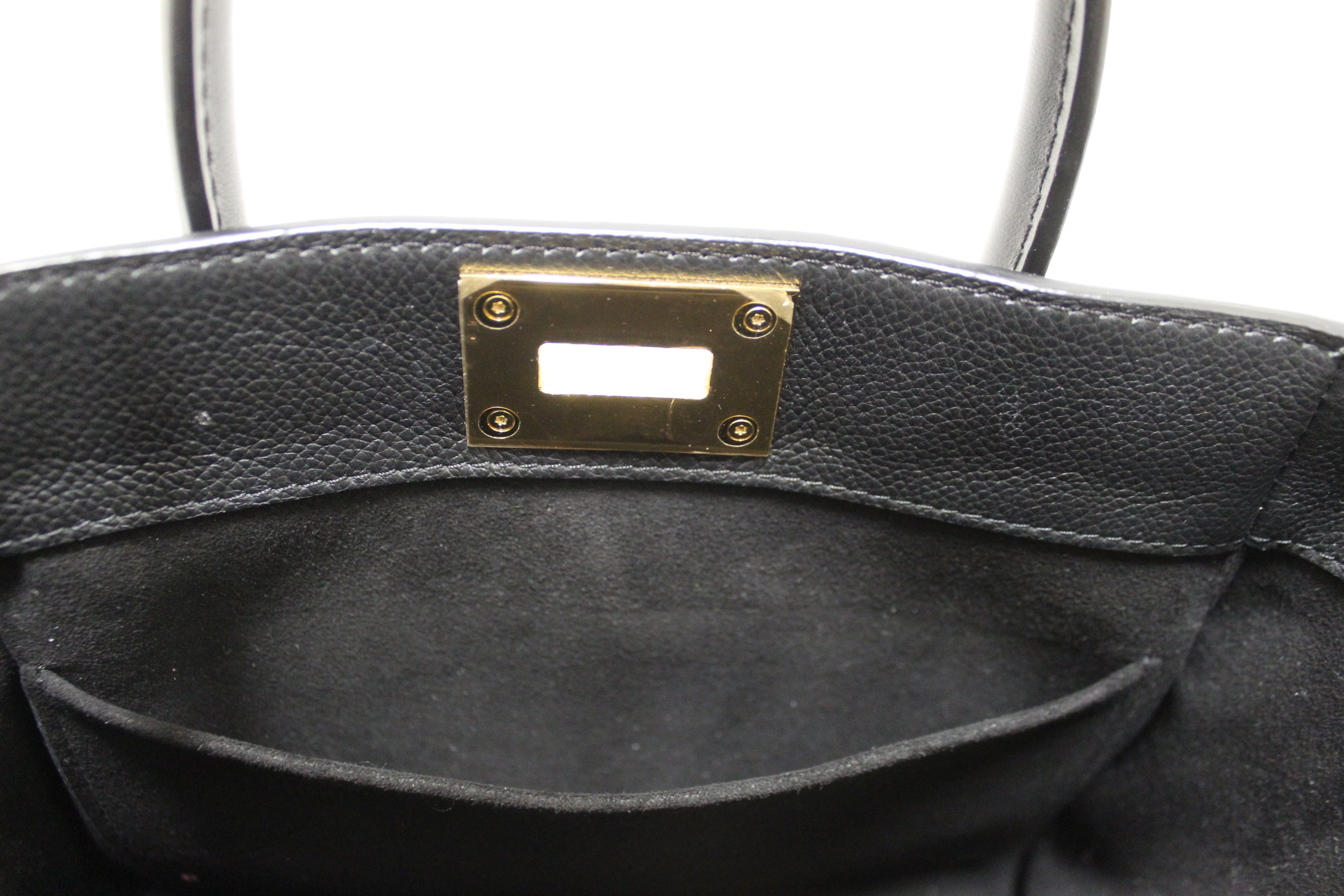 Authentic Louis Vuitton Monogram and Black On My Side PM Hand/Crossbody Bag