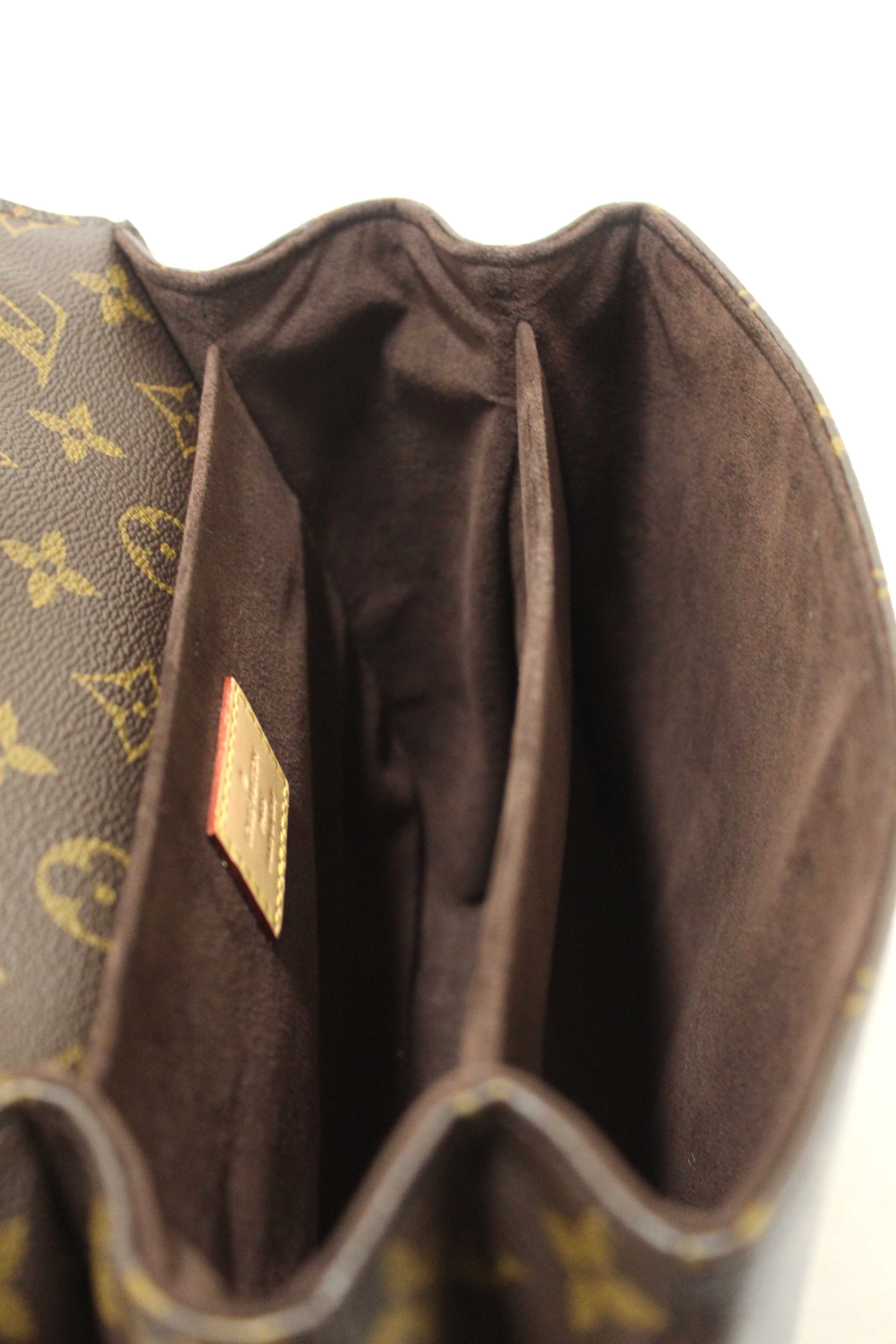 Authentic Louis Vuitton Monogram Pochette Metis Messenger Crossbody Bag