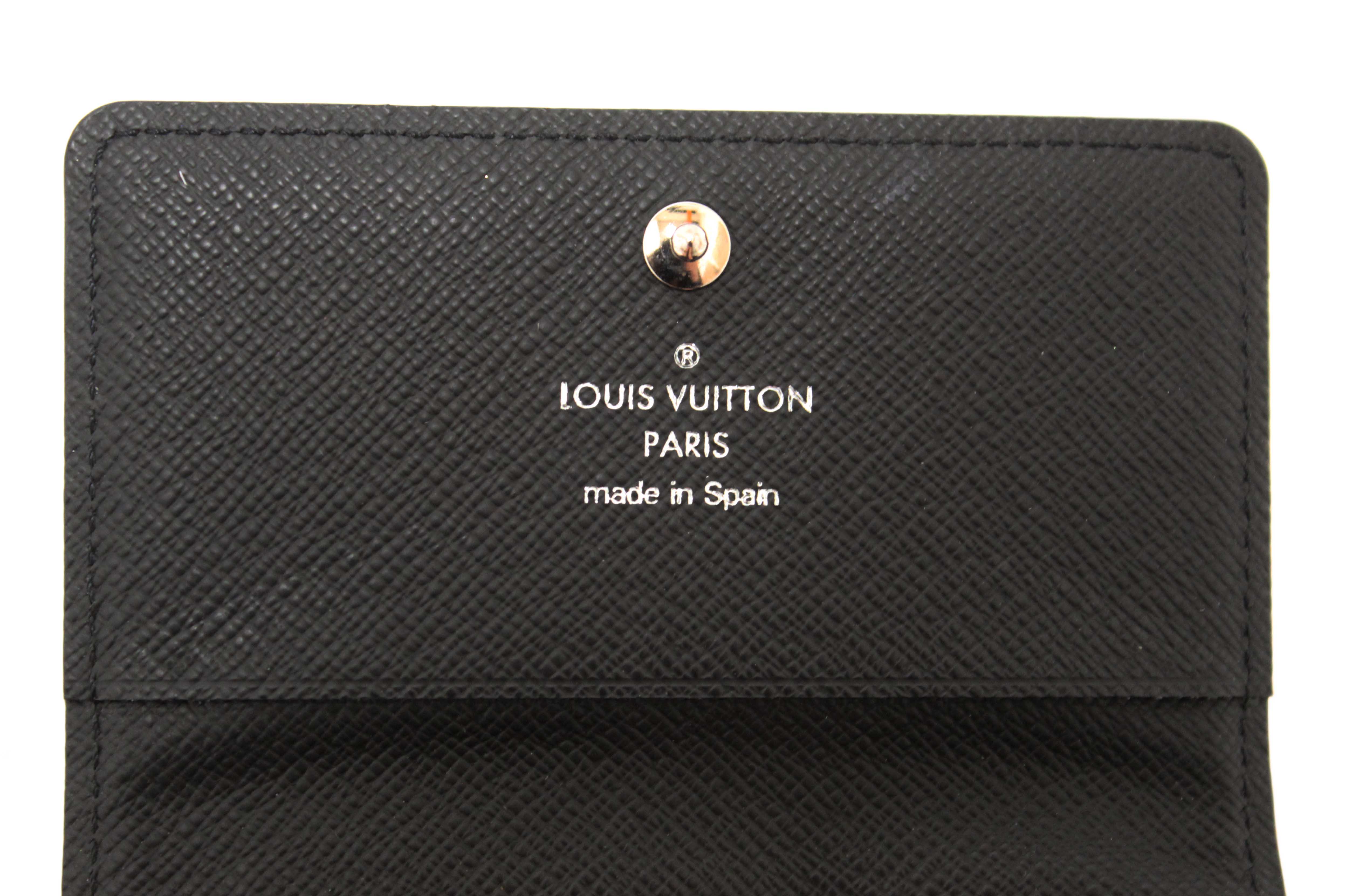 Authentic Louis Vuitton Damier Graphite Envelope Business Card Holder