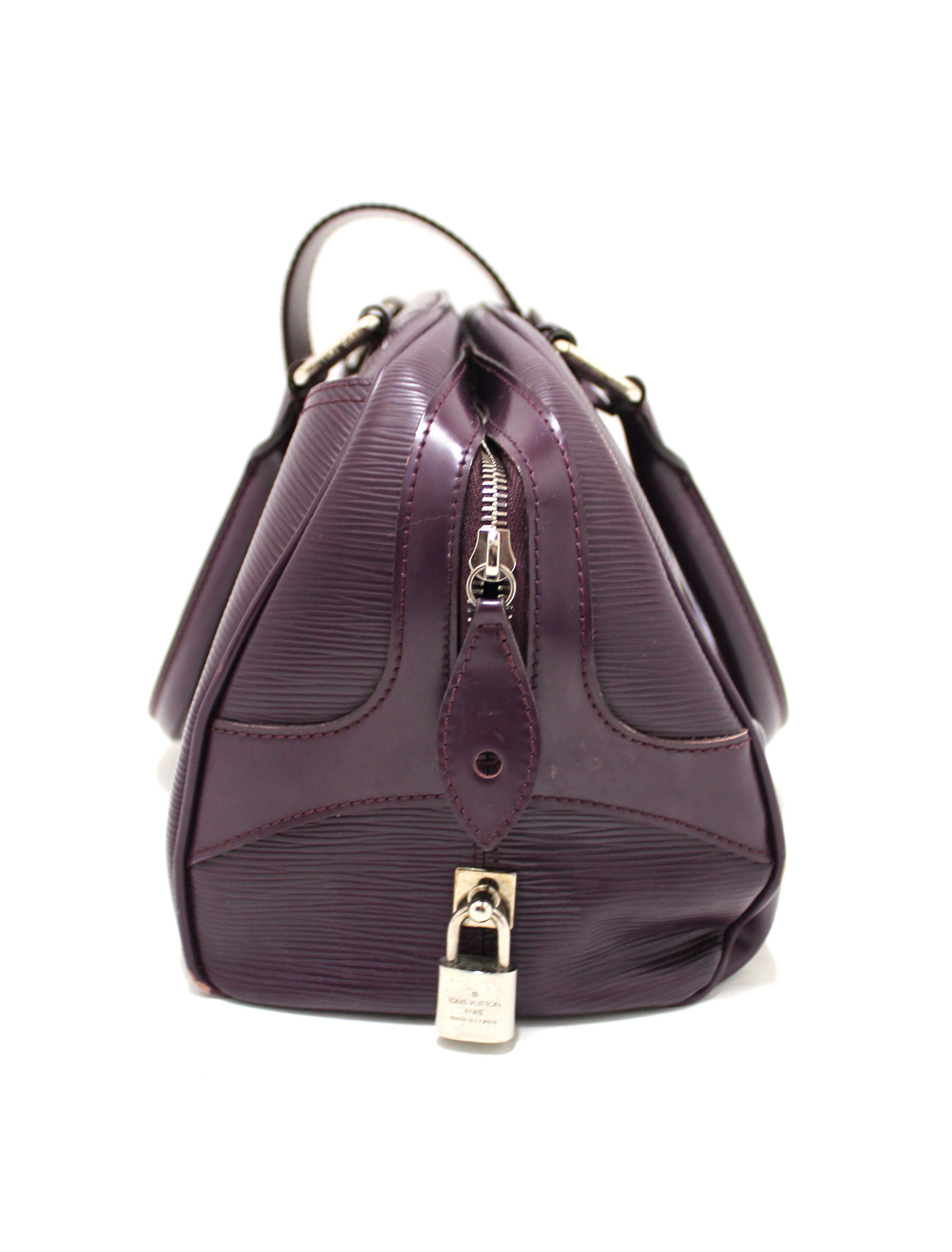 Louis Vuitton Epi Leather Bowling 'Montaigne' GM Bag