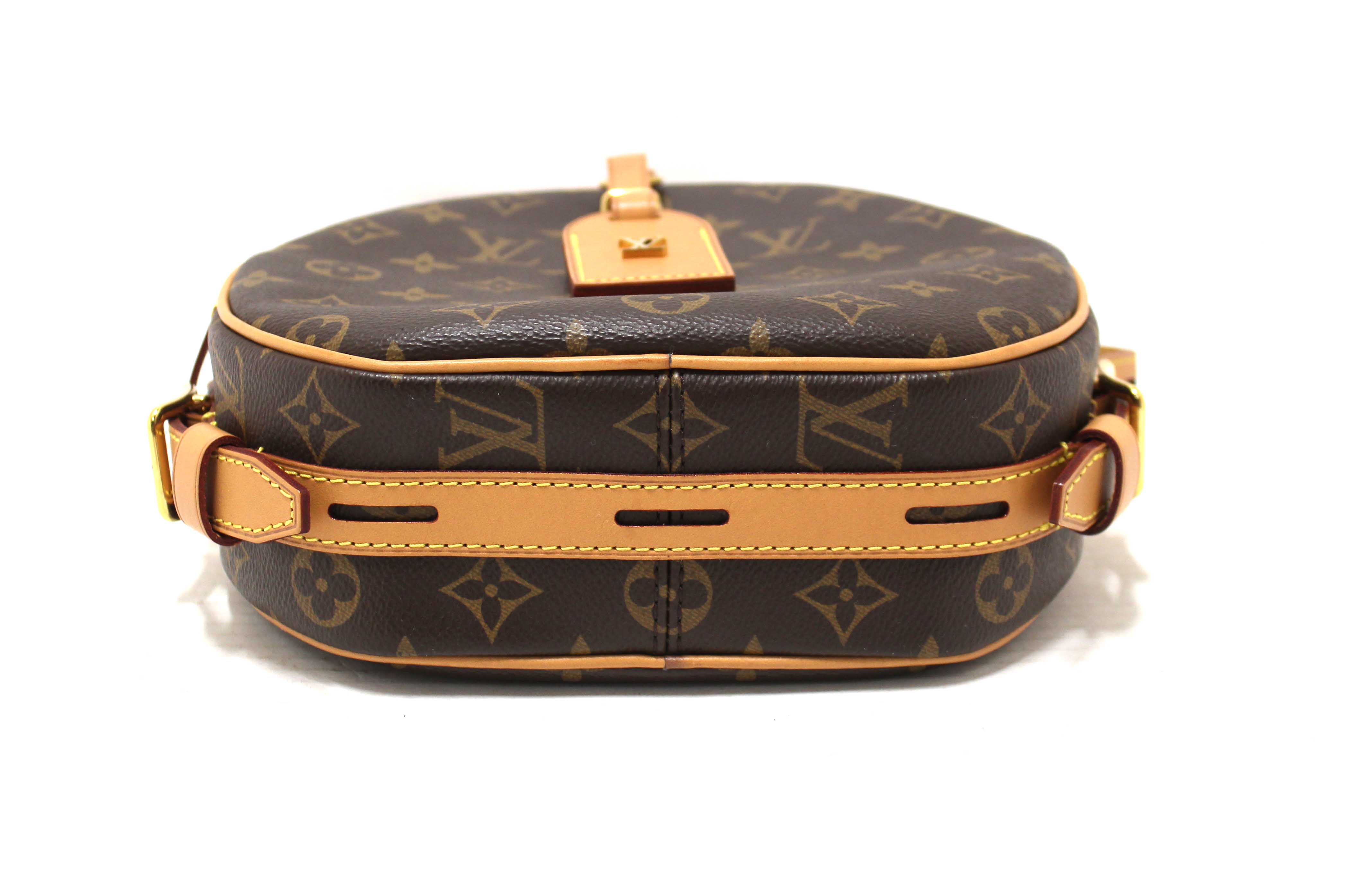 Authentic Louis Vuitton Classic Monogram Boite Chapeau Souple MM Bag