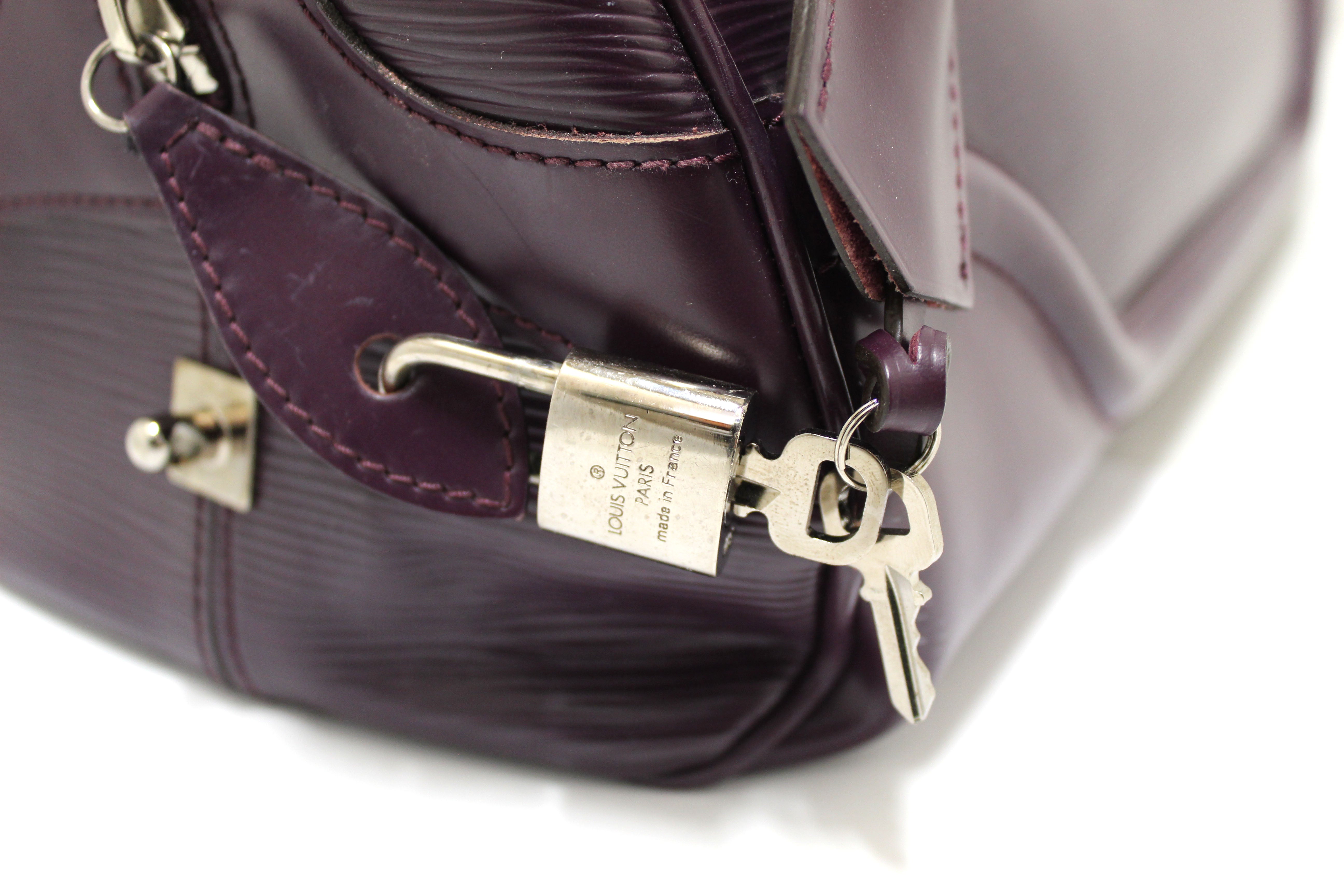 Louis Vuitton Epi Leather Bowling 'Montaigne' GM Bag - Louis Vuitton