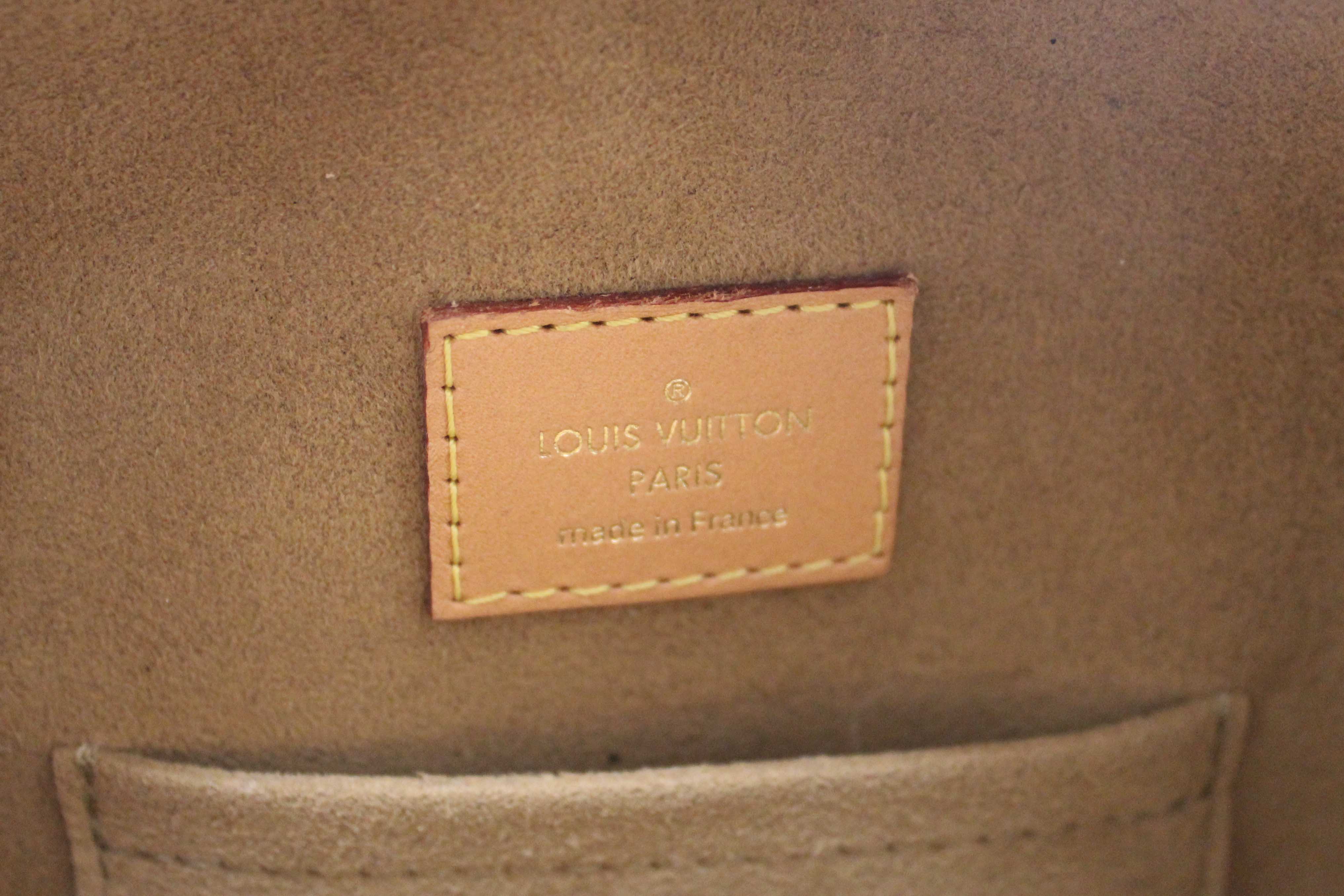 Authentic Louis Vuitton Classic Monogram Boite Chapeau Souple MM Bag