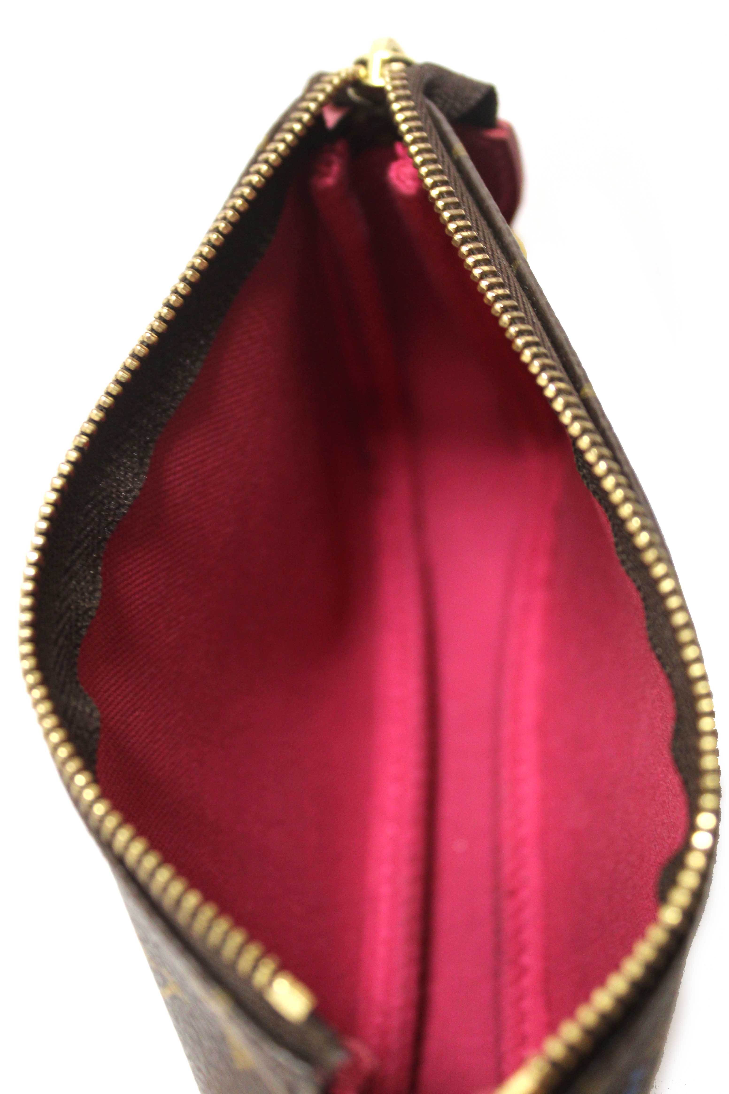 Authentic Louis Vuitton Limited Edition Monogram Animation Roller Coaster Mini Pochette Accessories Bag