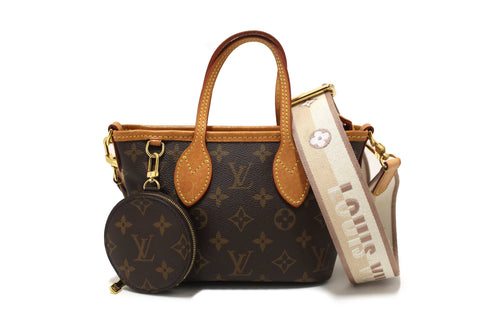 Authentic Louis Vuitton Classic Monogram Neverfull BB Shoulder Bag