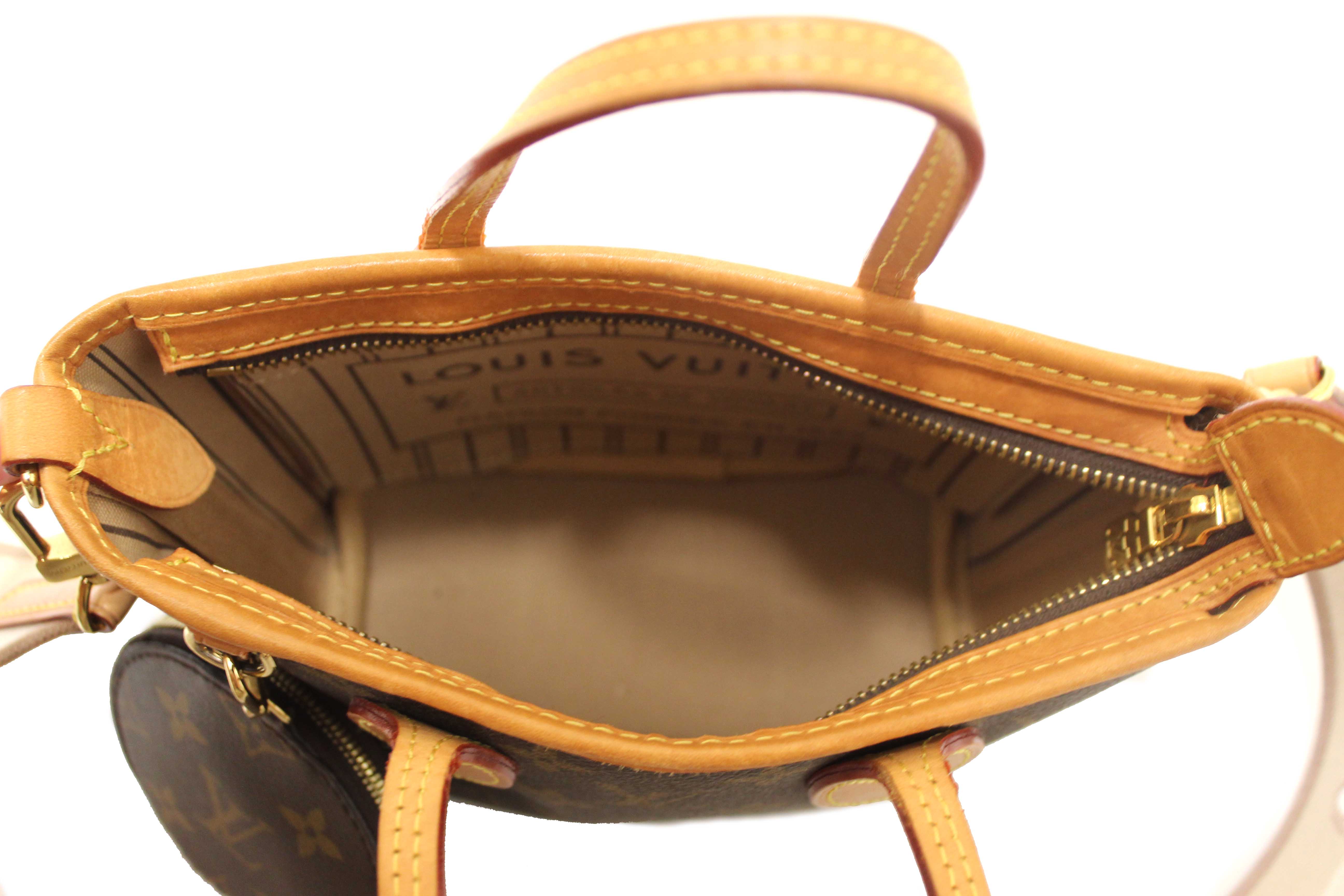 Authentic Louis Vuitton Classic Monogram Neverfull BB Shoulder Bag