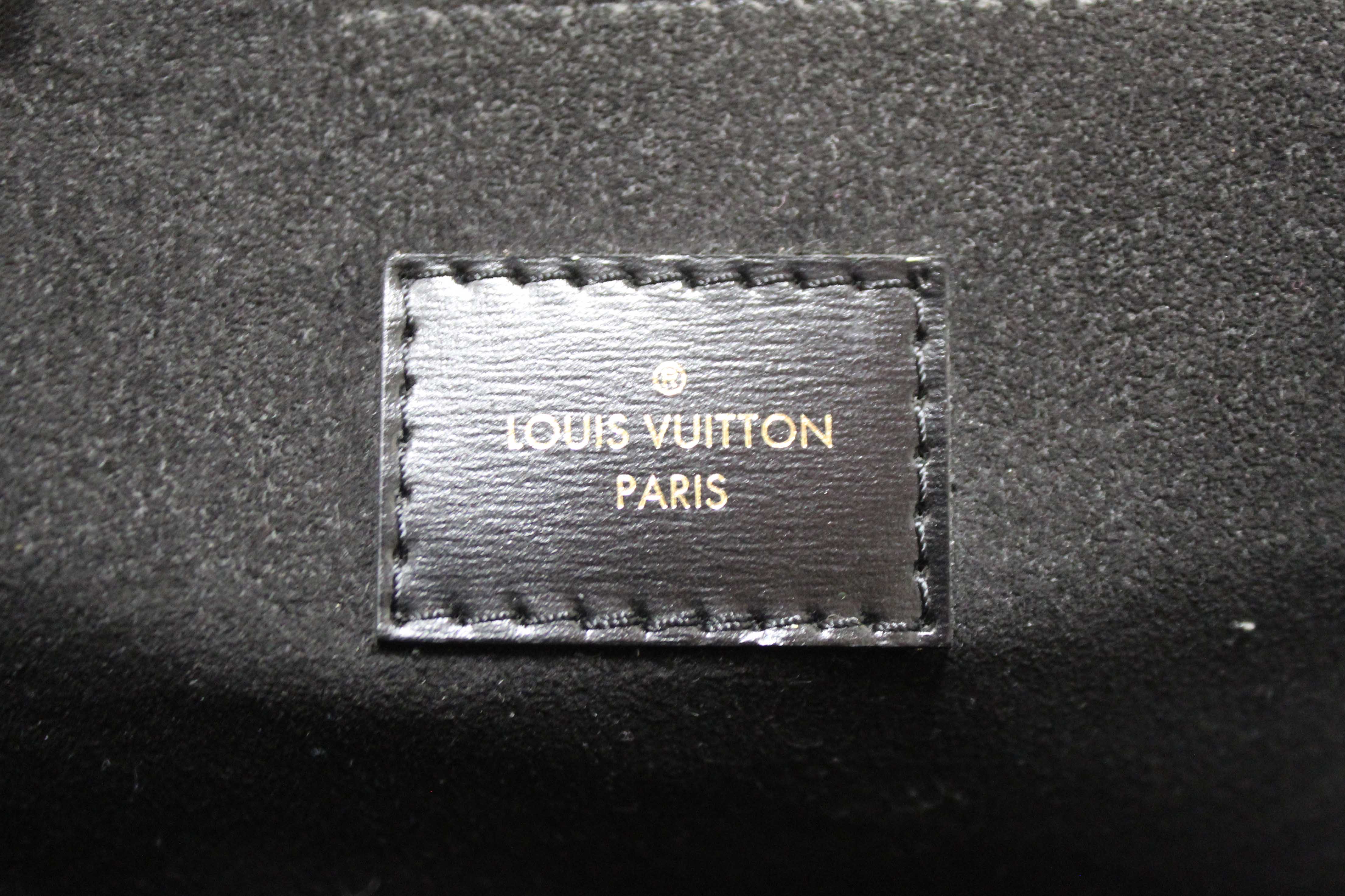 Authentic Louis Vuitton Classic Monogram Reverse Canvas Pochette Metis Bag