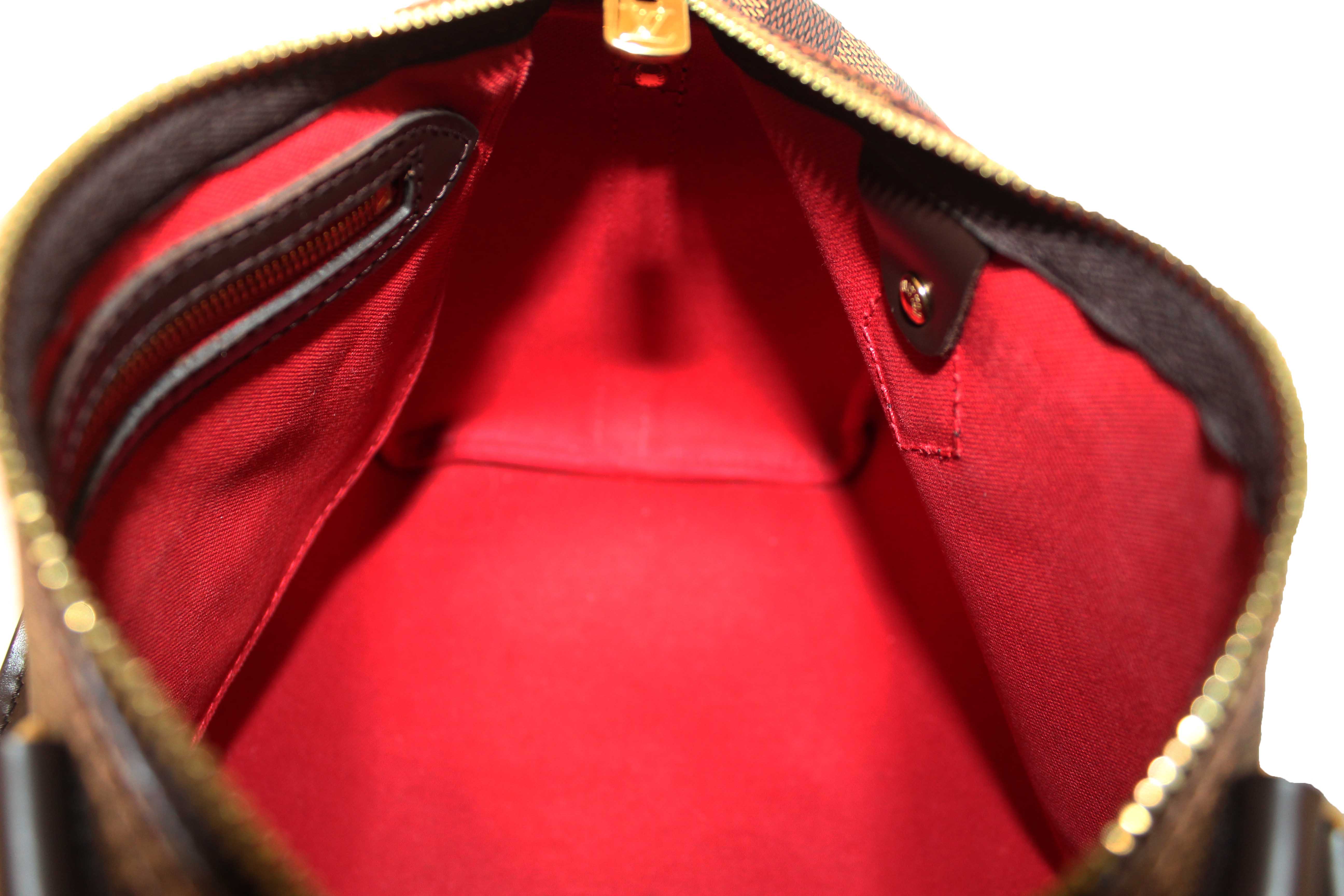 Authentic Louis Vuitton Damier Ebene Speedy 25 Bandouliere Bag